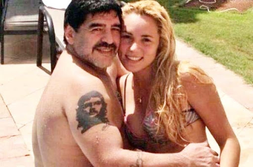 Rocío junto a Diego