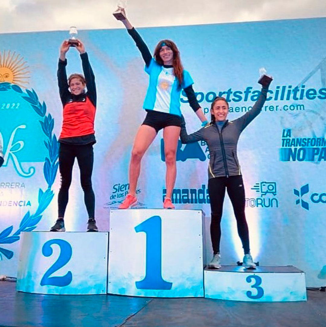 Pese a haber ganado varias veces, Anna ha subido al podio como primera una sola vez, en una competencia de calle que no está regida por la normativa de la World Athletics.