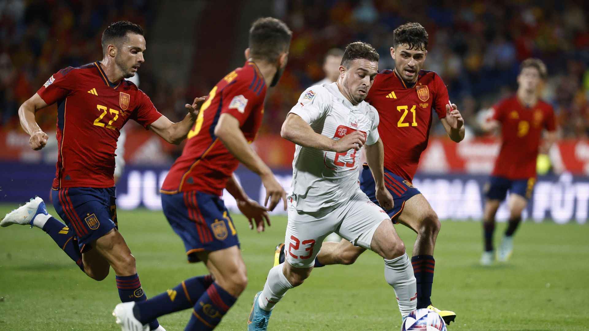 España vs Suiza 2-1: goles y resumen de la derrota de la ‘furia’ por Nations League
