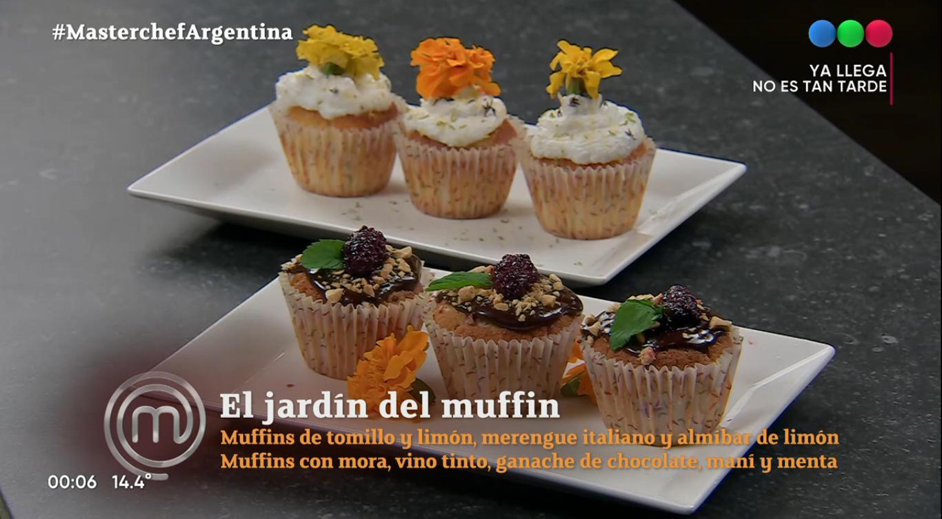 Los muffins de Juariu en Masterchef