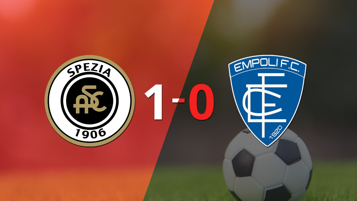 A Spezia le alcanzó con un gol para derrotar a Empoli en el estadio Orogel Stadium - Dino Manuzzi