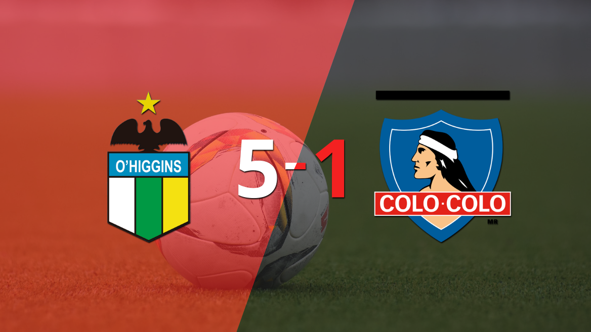 Colo Colo cayó ante O&#039;Higgins con dos goles de Matías Belmar