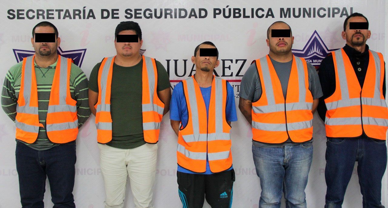 Presuntos integrantes de los Mexicles. Foto: Cuartoscuro