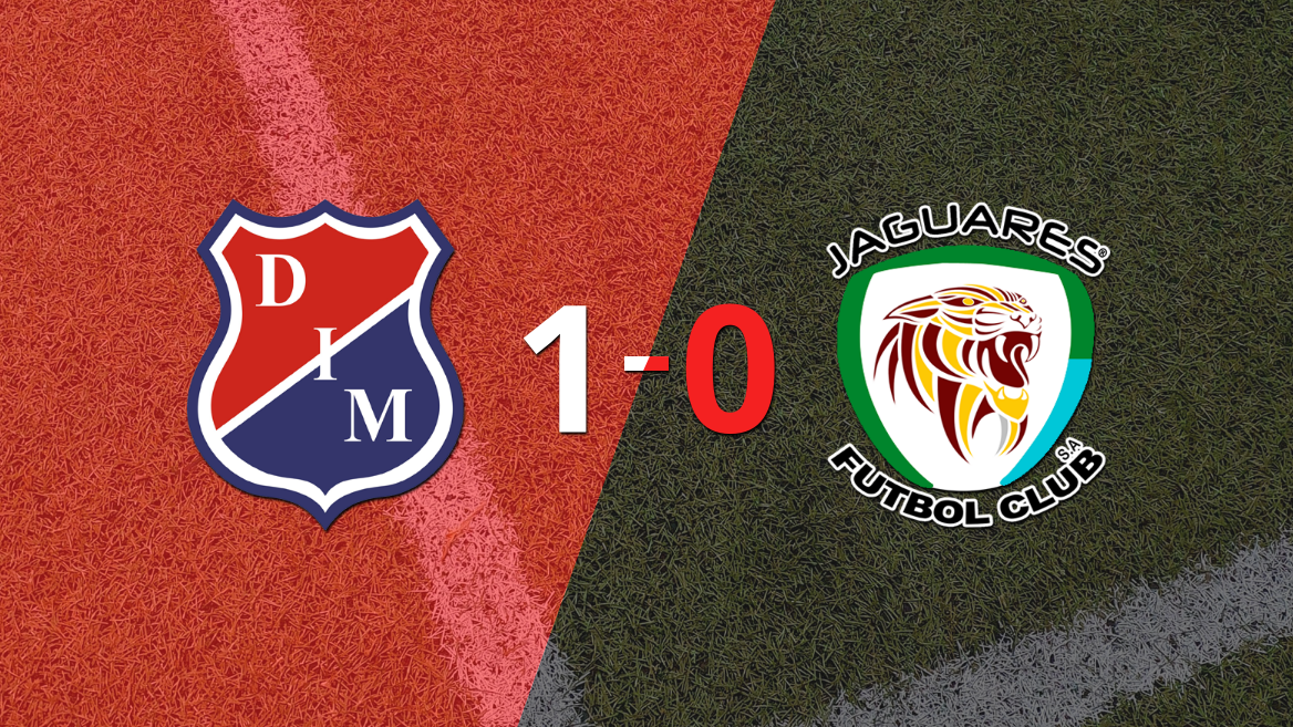 En su casa Independiente Medellín derrotó a Jaguares 1 a 0