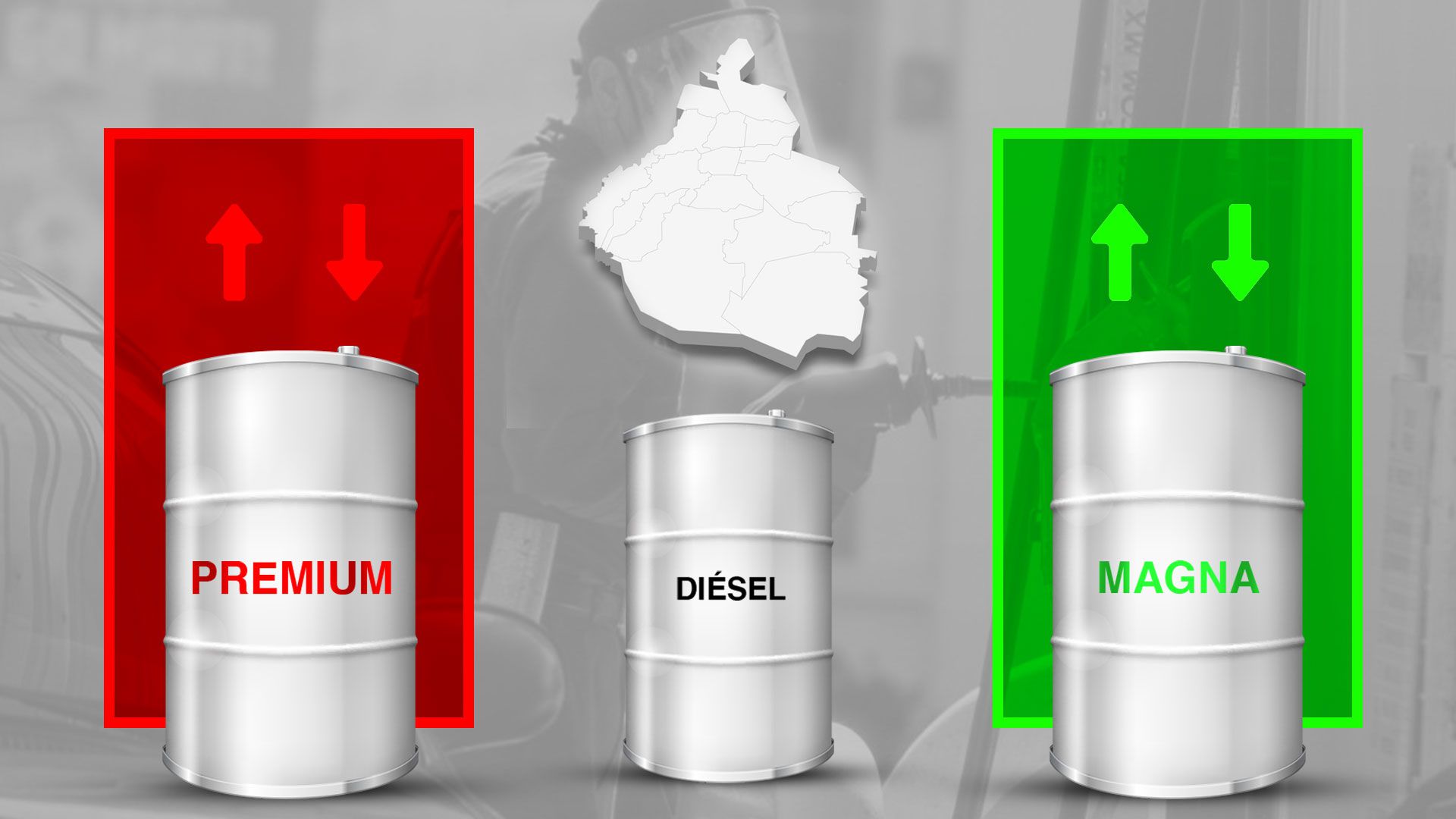 Gasolina en Ciudad de México: precio de Magna, Premium y diésel hoy