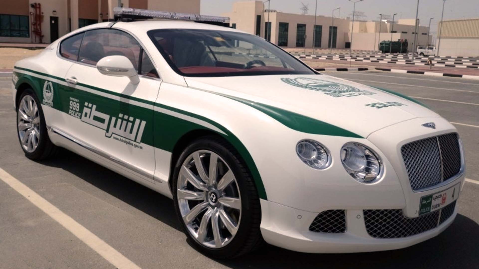 Bentley Continental GT, another Dubai Police gem