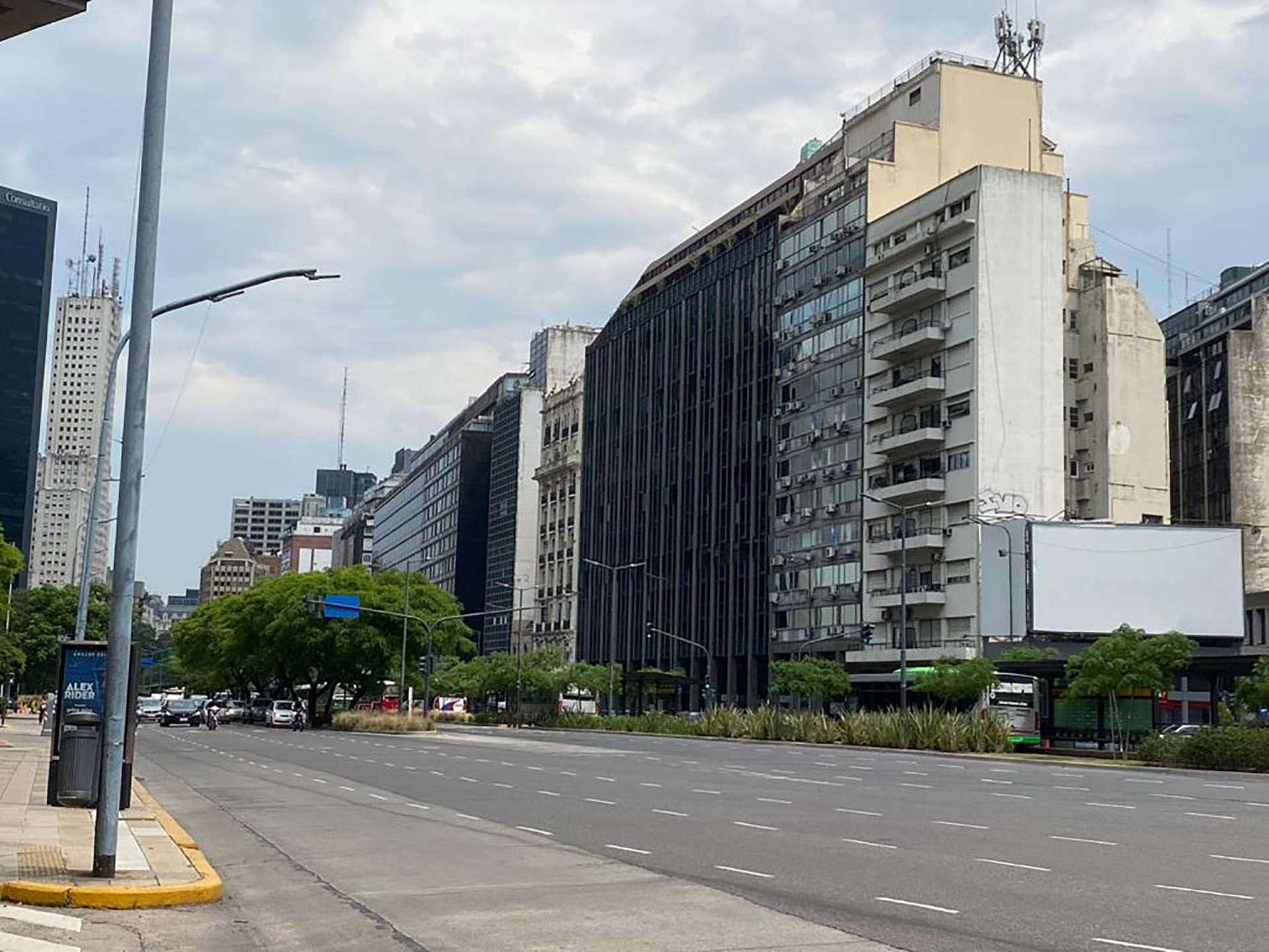 El corredor Leandro N. Alem uno de los que logra captar parte de la demanda de las oficinas clase B