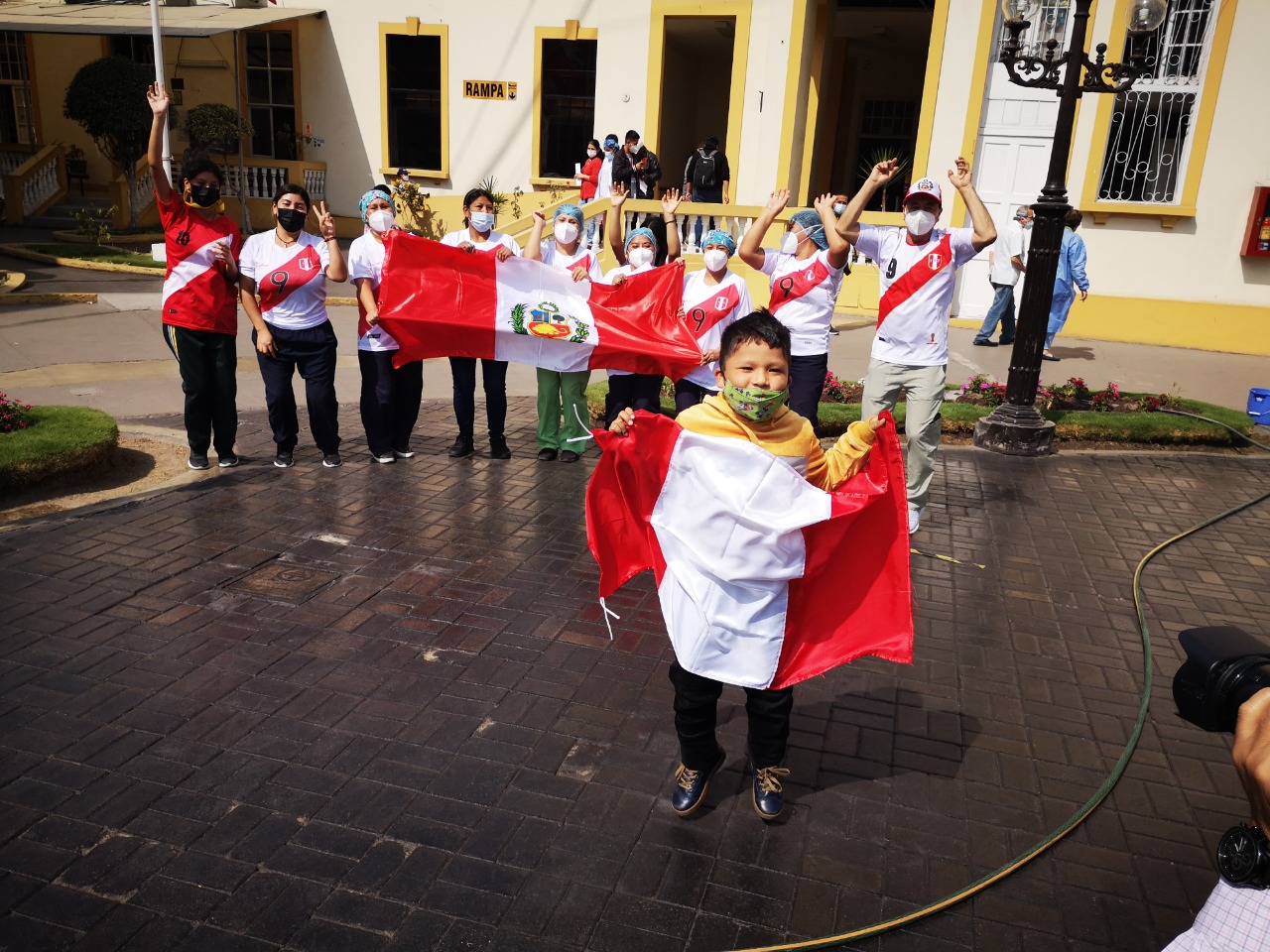 Niños Pacientes Del Insn Se Suman Al Aliento De La Selección Peruana Antes Del Repechaje Rumbo 4597