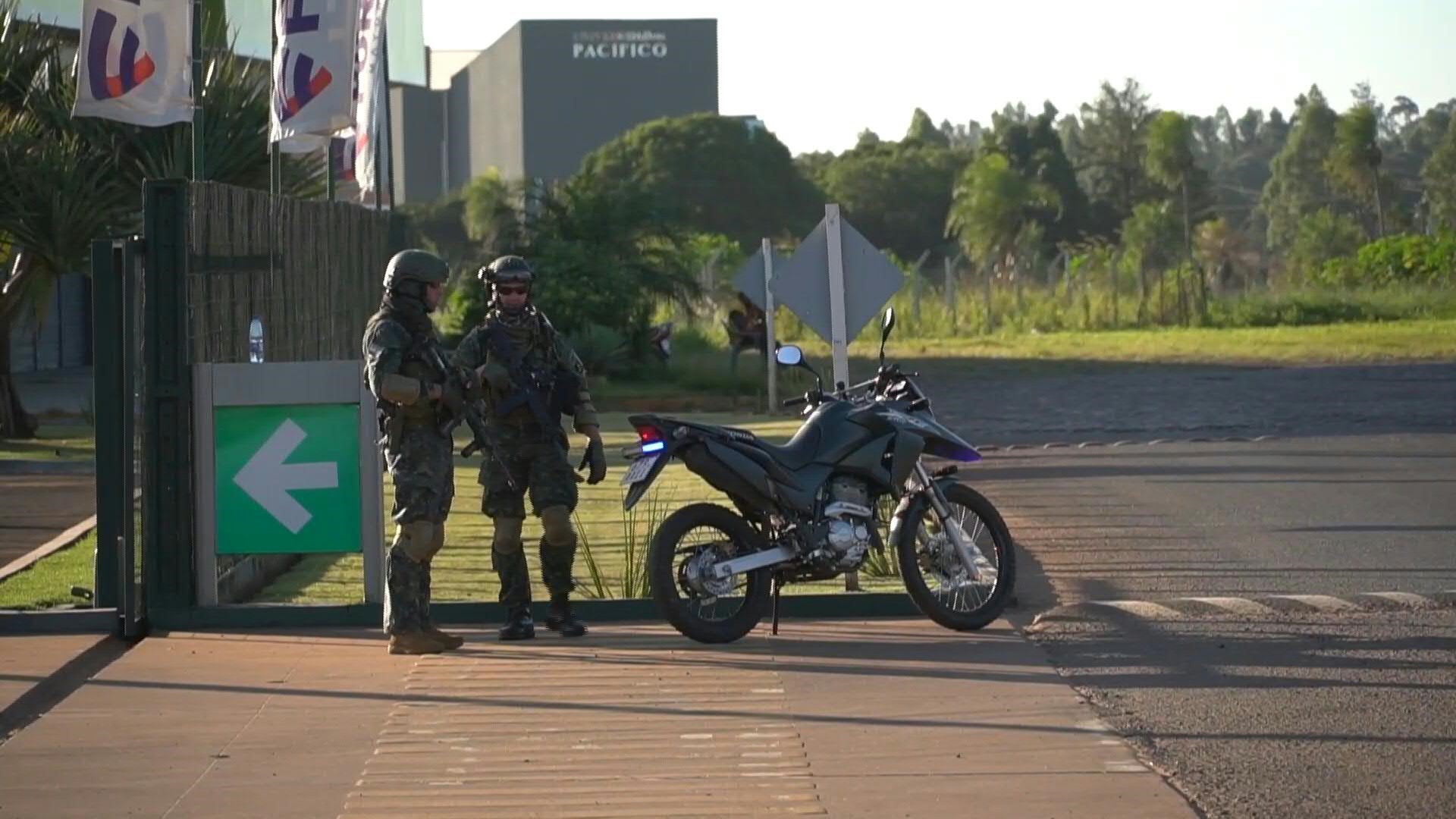 Policía paraguaya. AFP