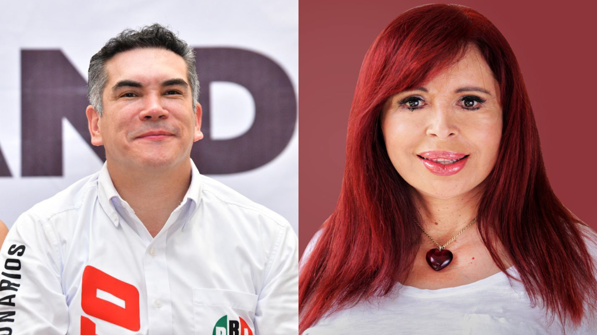 El Grupo Parlamentario del PRI condenó la difusión de grabaciones realizada por Layda Sansores y expresó su apoyo a Alito Moreno (Fotos: Twitter | Facebook)