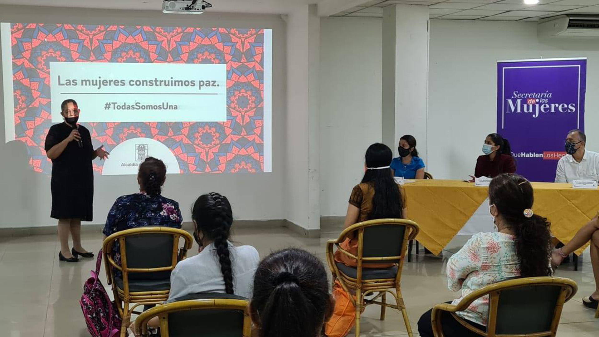 En total fueron 91 mujeres las que participaron de los talleres. Imagen: Facebook/Misión de Verificación de la ONU en Colombia.