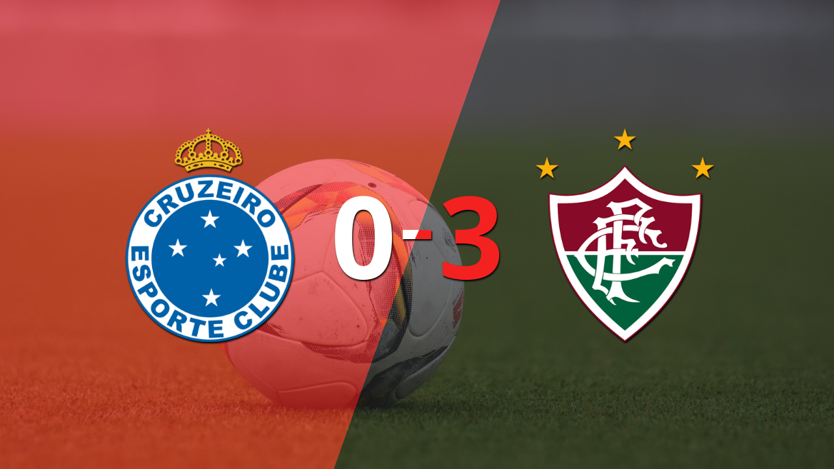 Fluminense venció con contundencia a Cruzeiro