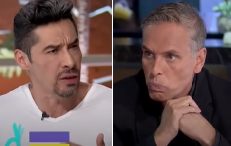 Charly López y Xavier Ortiz se acusaron y recriminaron en un programa de TV (Captura de pantalla- De Primera Mano- Imagen)