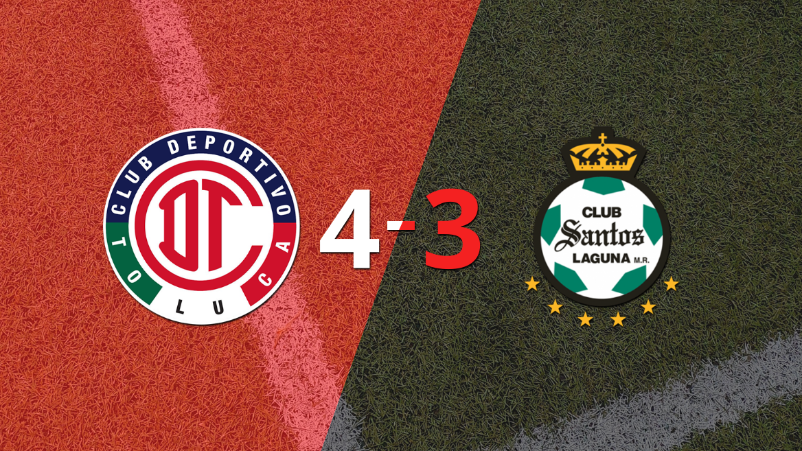 Toluca FC se quedó con el triunfo en la ida