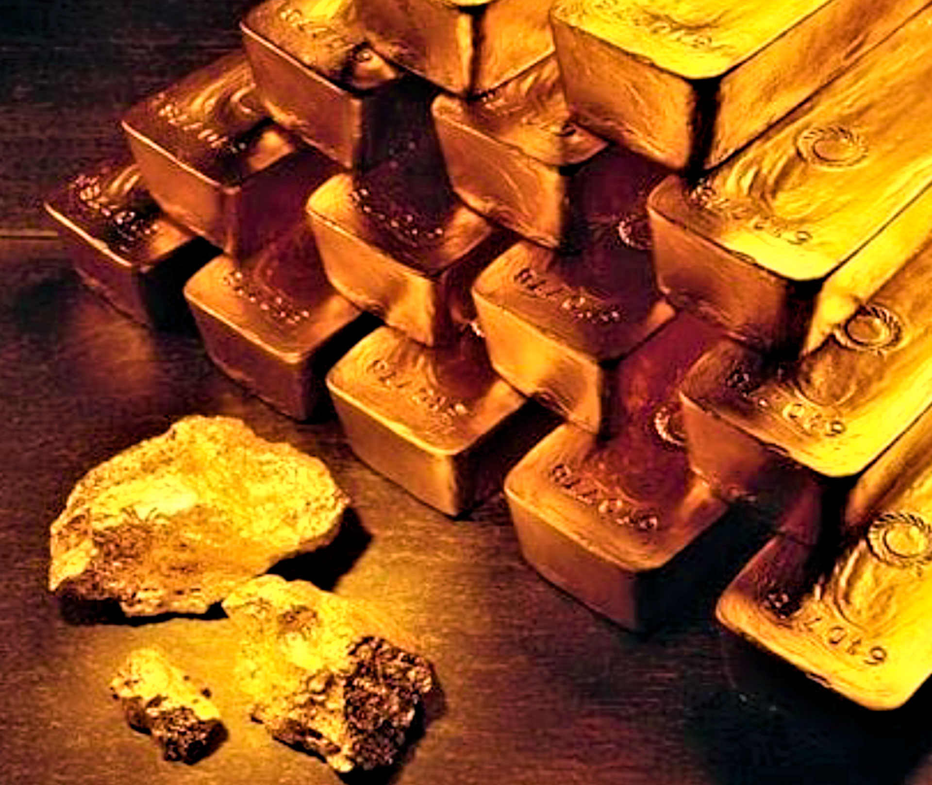 Reservas de oro