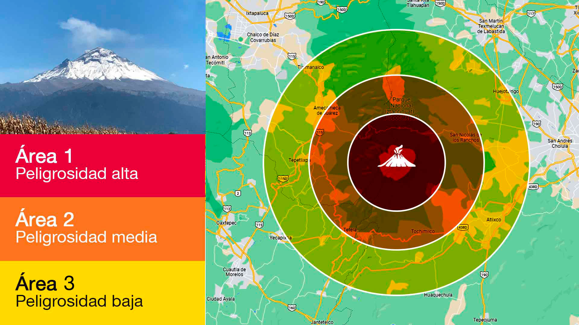 Volcán Popocatépetl tuvo 62 exhalaciones en las últimas 24 horas - Infobae