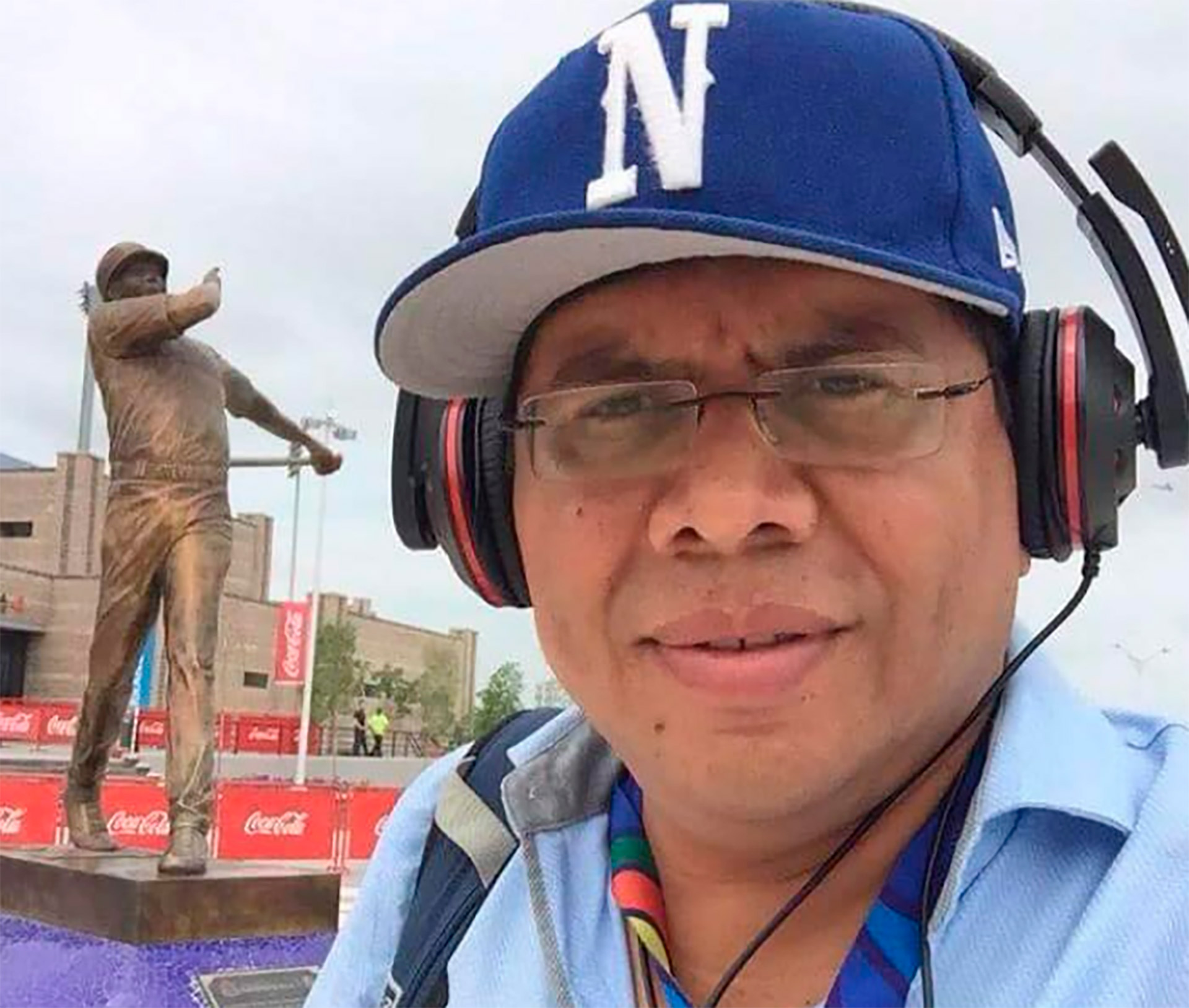 Miguel Mendoza, cronista deportivo, tiene más de cinco meses de guardar prisión por sus opiniones en redes sociales. (Foto cortesía)