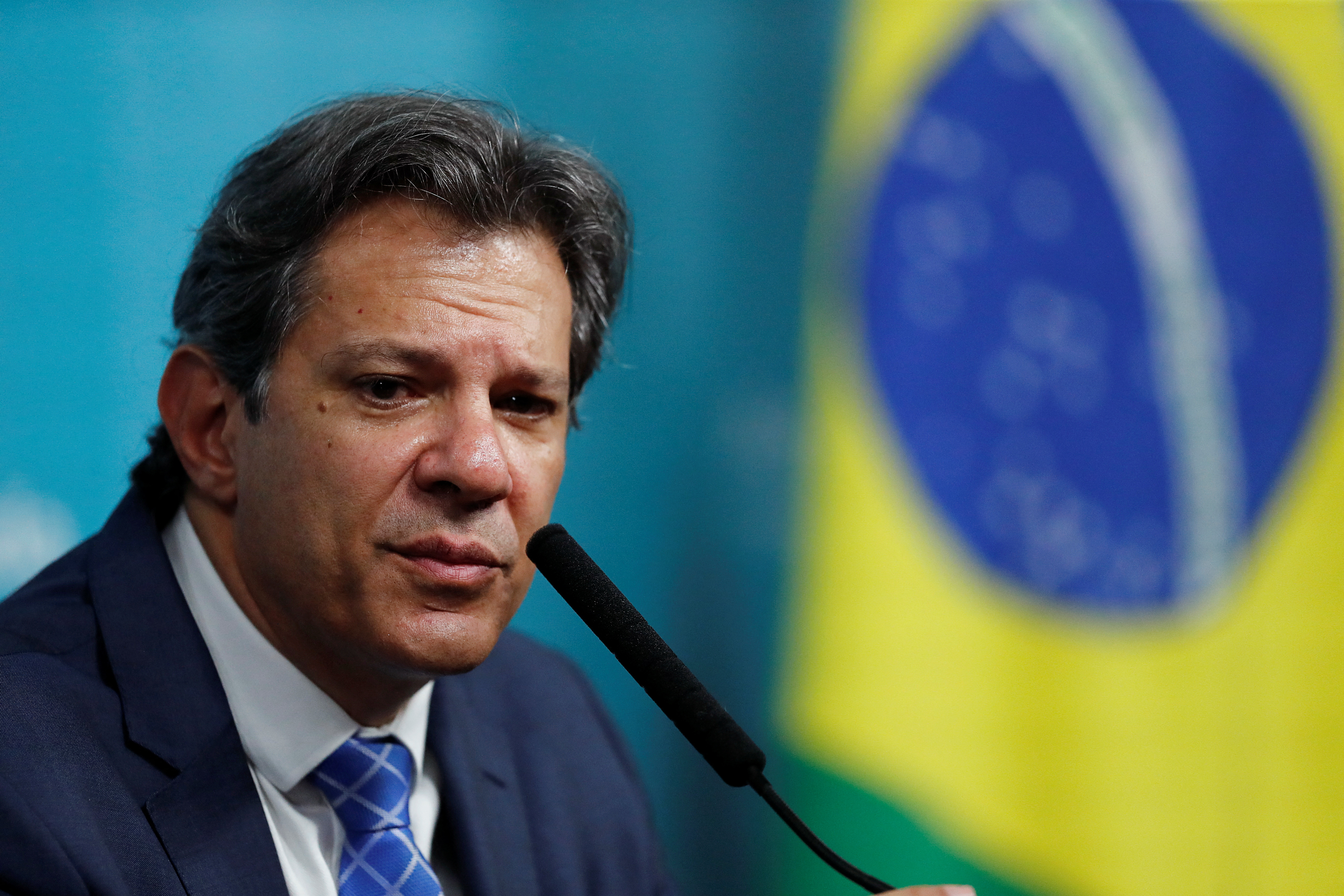 El ministro de Economía brasileño Fernando Haddad (REUTERS/Agustin Marcarian)