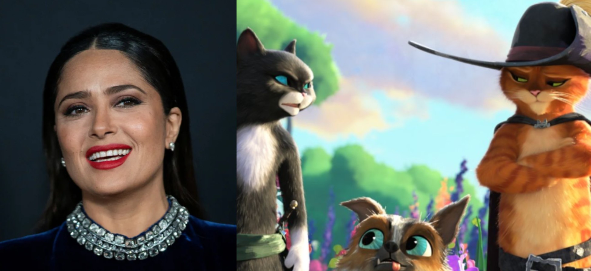 Salma Hayek regresará en la secuela de El Gato con Botas Foto: Especial Infobae/Deadline