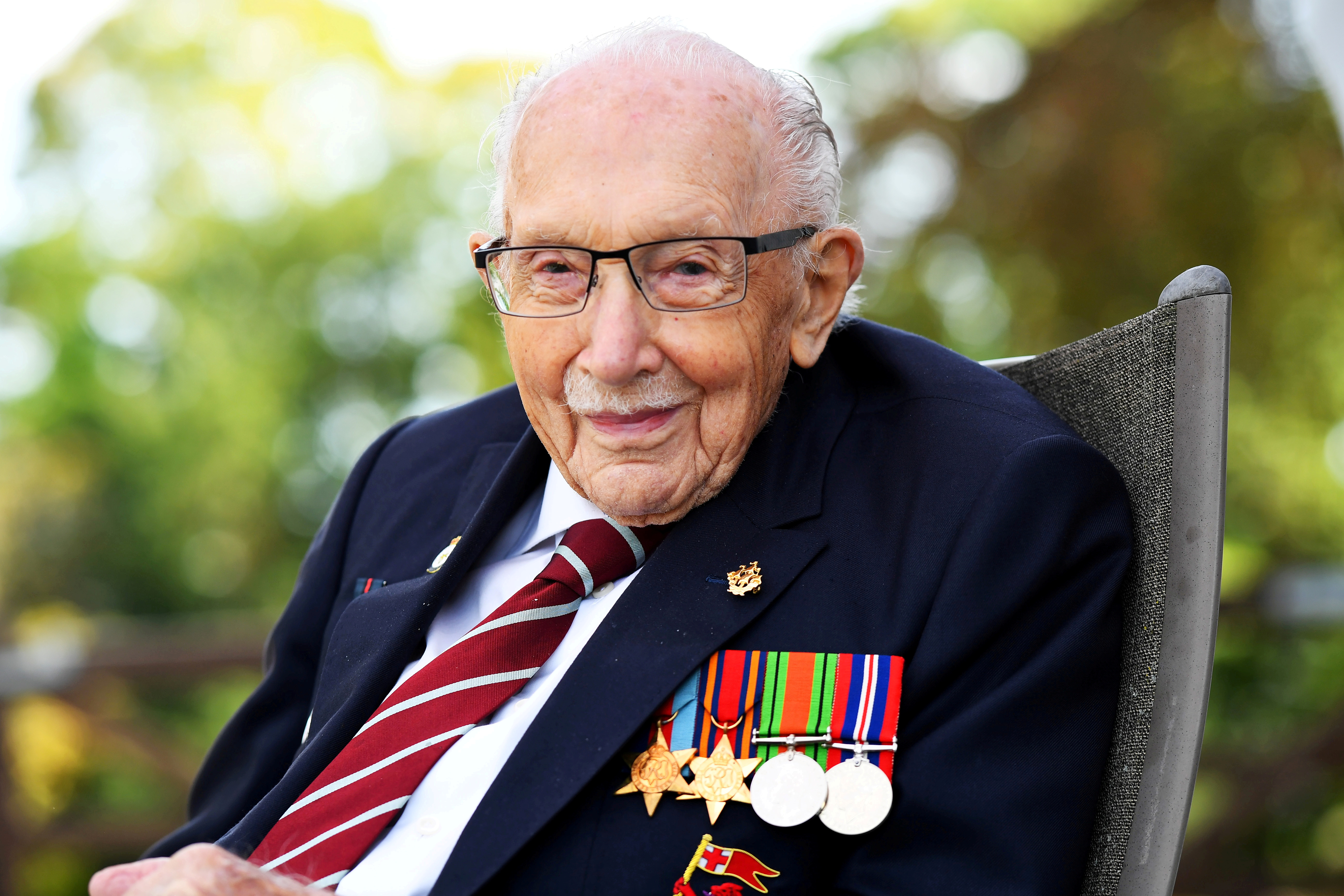 Capitán Sir Tom Moore (REUTERS/Dylan Martinez/File Photo)