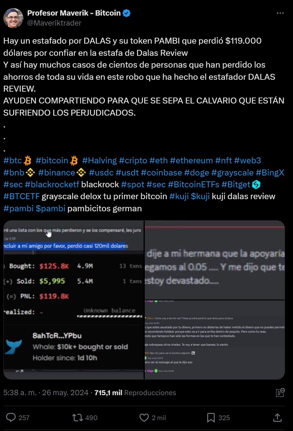 Famoso youtuber español fue acusado de estafar a sus fanáticos con una  criptomoneda - Infobae