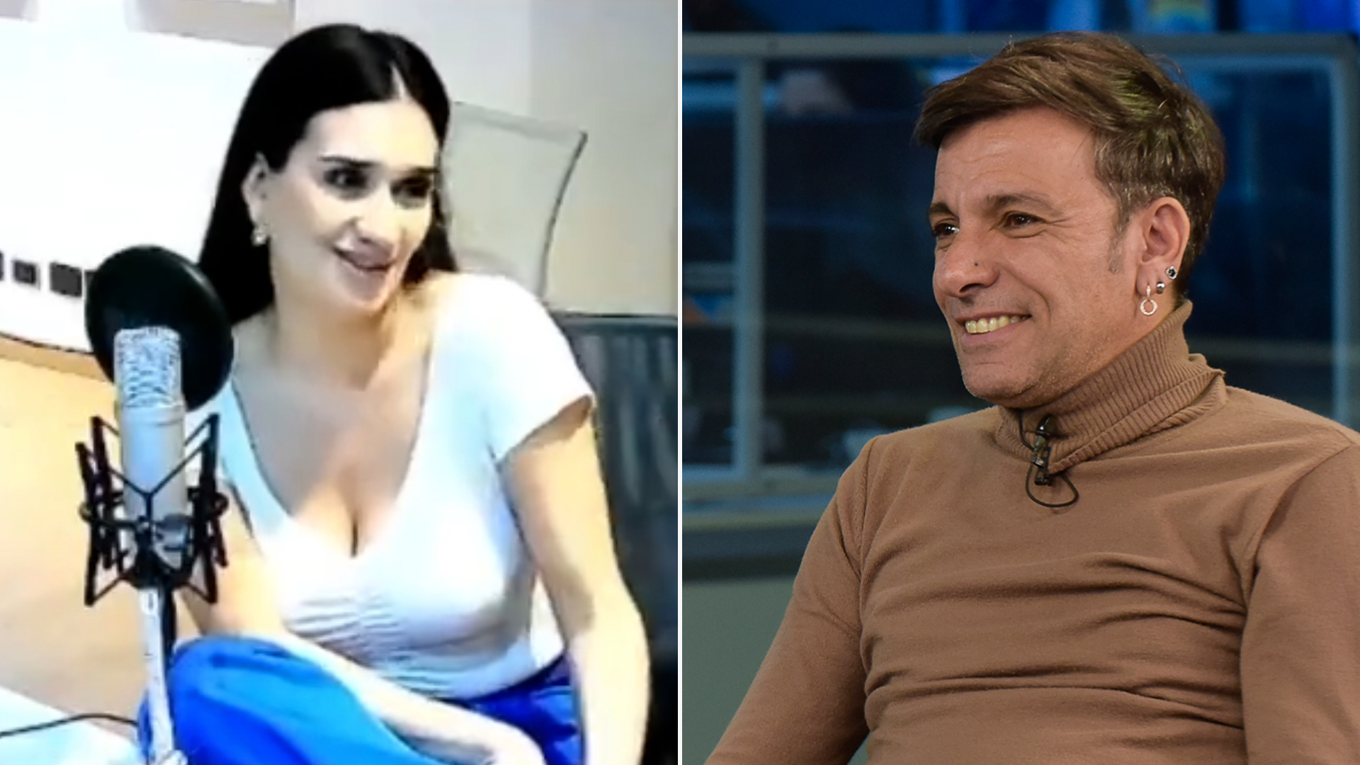 Momi Giardina and Martin Bossi were a couple for four years