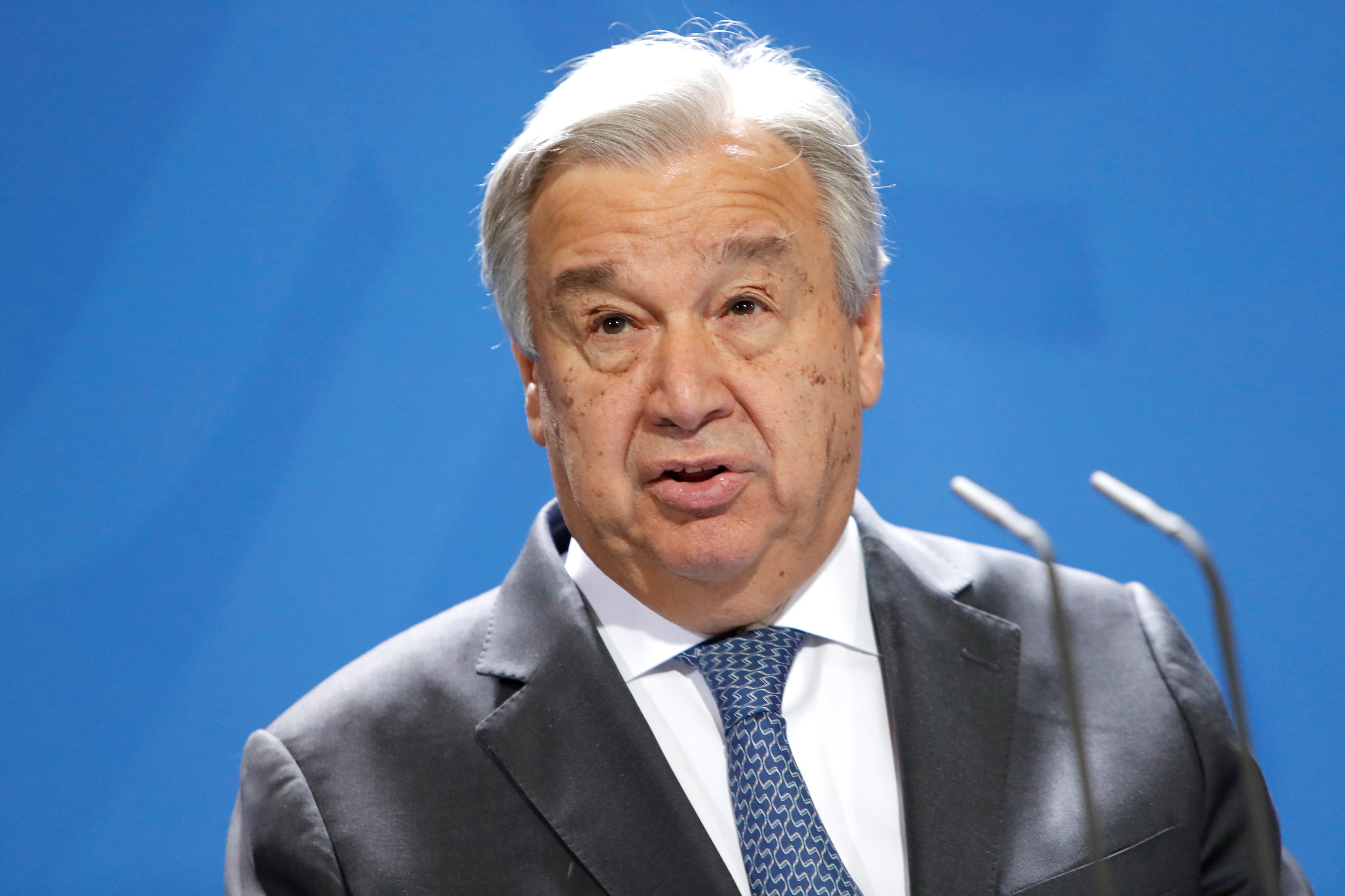 El secretario general de la ONU, Antonio Guterres
