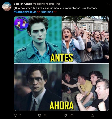 The Batman llega a México y los cibernautas bombardearon con memes previo  al estreno - Infobae