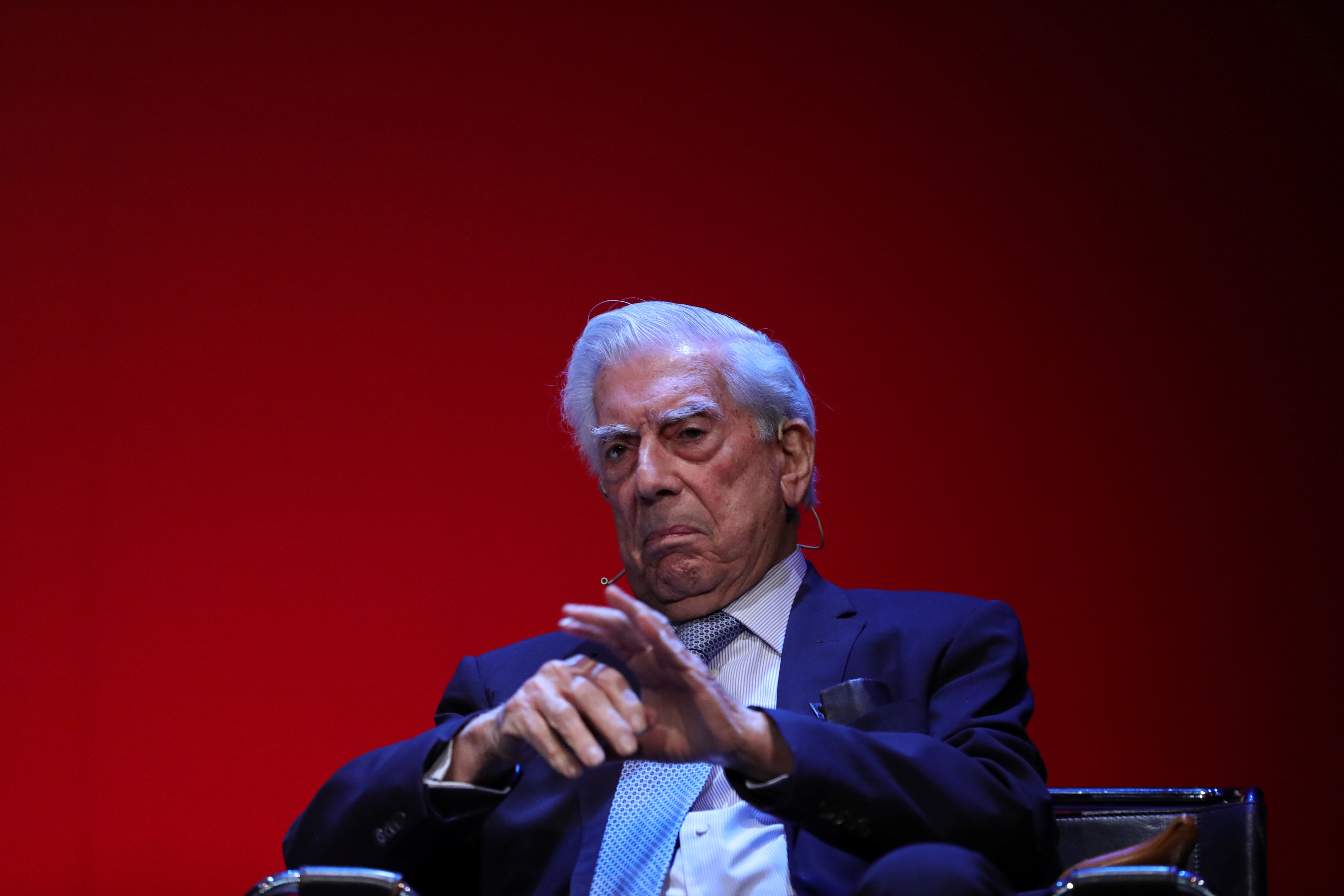 El escritor peruano Mario Vargas Llosa. EFE/JuanJo Martín./Archivo
