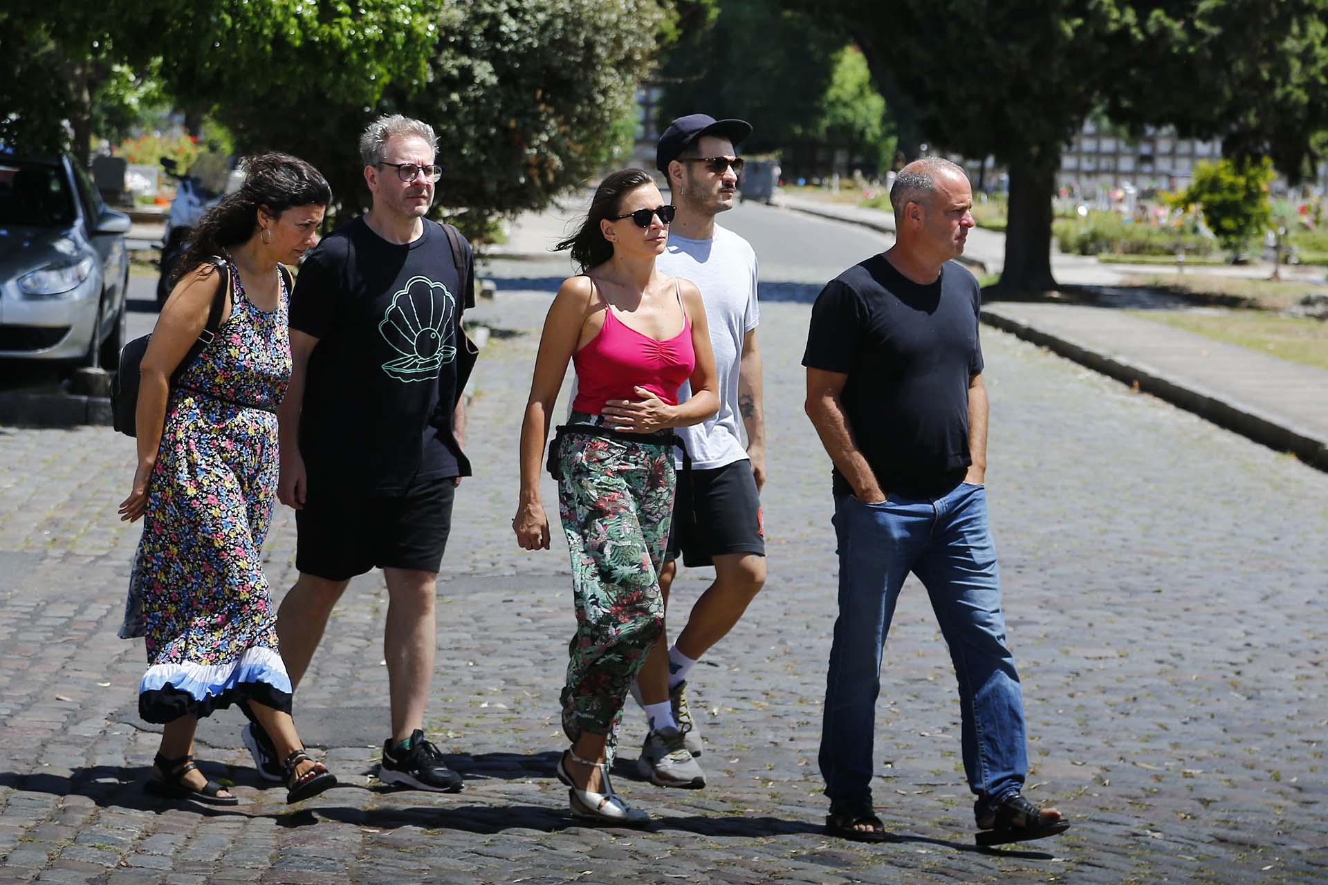 Laura Azcurra, Diego Gentile y Javier Marra participaron de la despedida de Claudio Da Passano