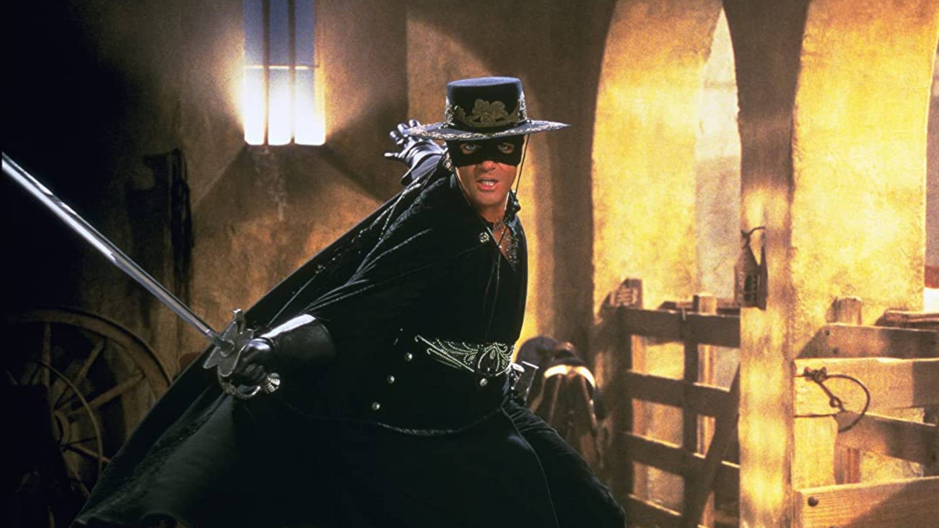Desde que era chico, Antonio Banderas quiso ser el Zorro (Amblin Entertainment)