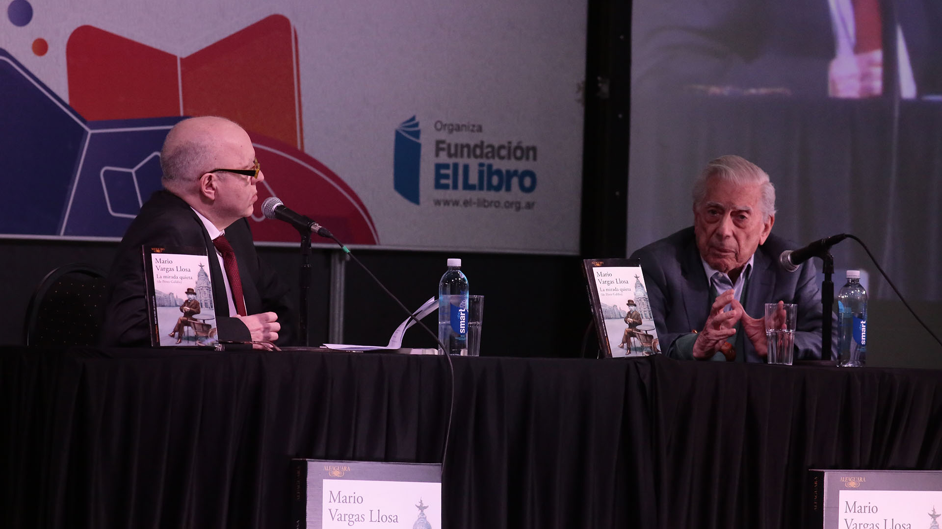 Jorge Fernández Díaz dialogó con el Nobel de Literatura 