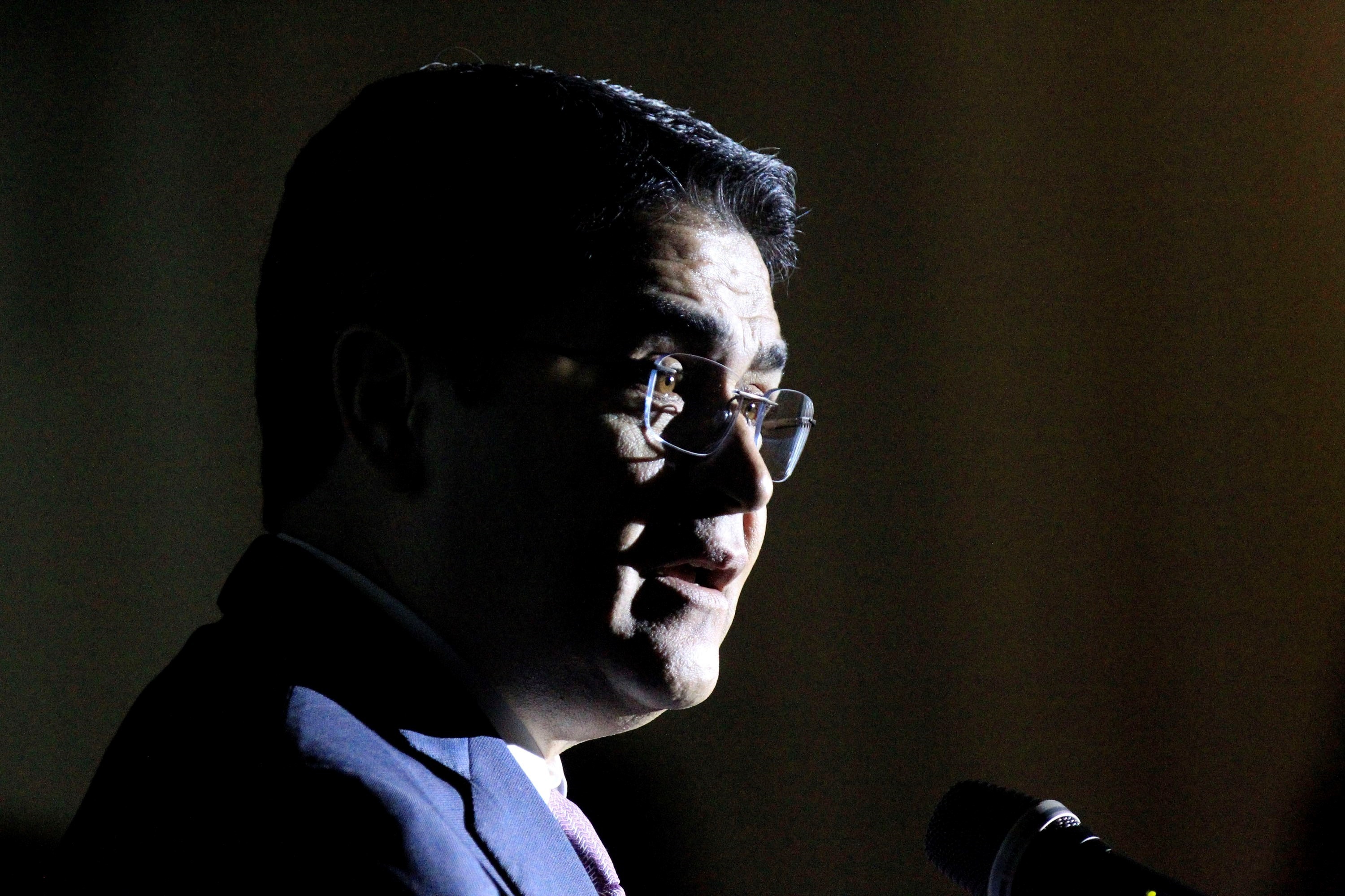 En la imagen, el presidente de Honduras, Juan Orlando Hernández. EFE/Gustavo Amador/Archivo