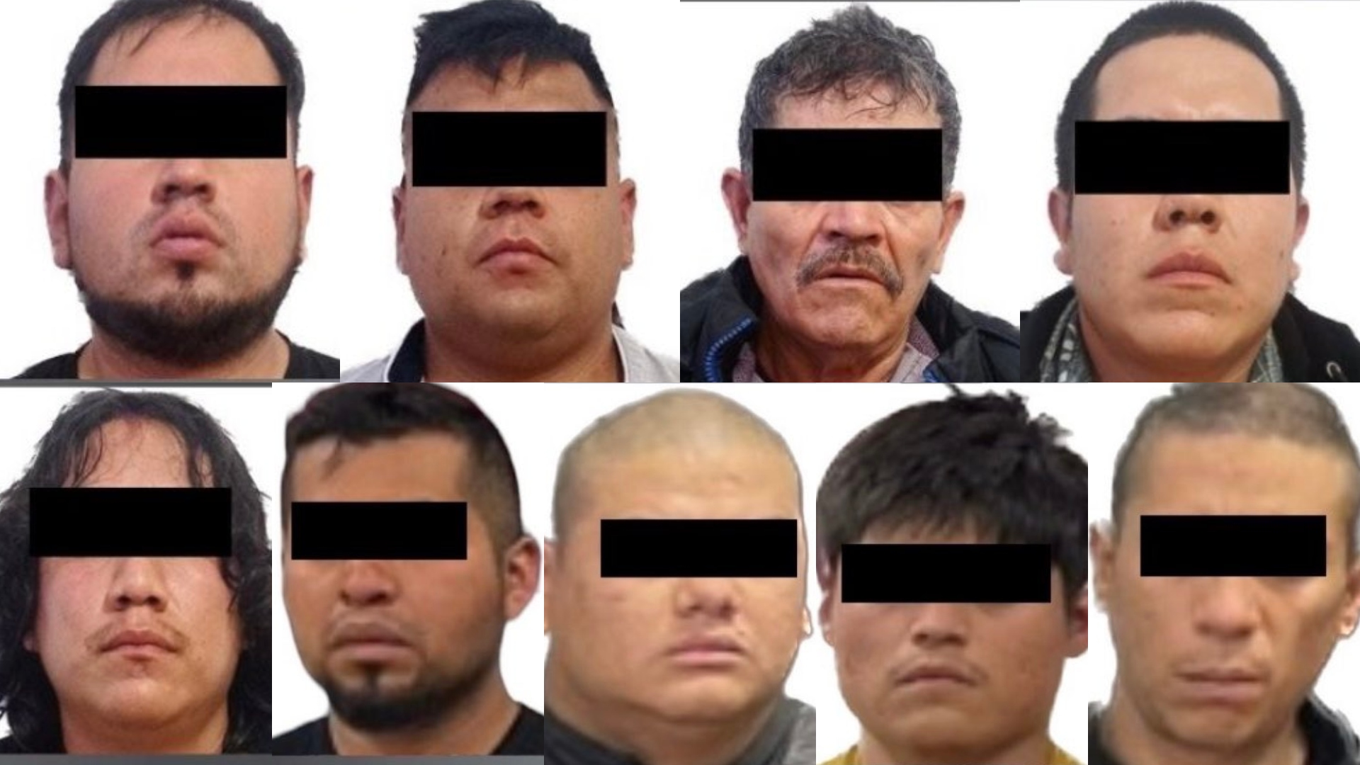 The state authorities announced the disintegration of two criminal cells of the CJNG (FGJEM)
