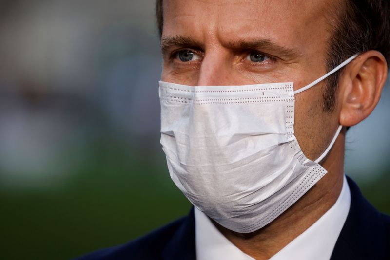 El presidente francés, Emmanuel Macron. Ludovic Marin/Pool via REUTERS
