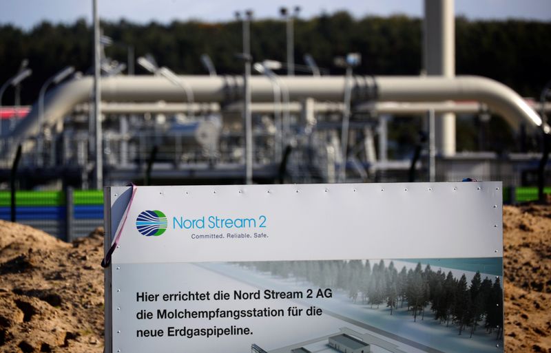 Instalación del gasoducto del mar Báltico Nord Stream 2 en Lubmin, Alemania (Reuters)