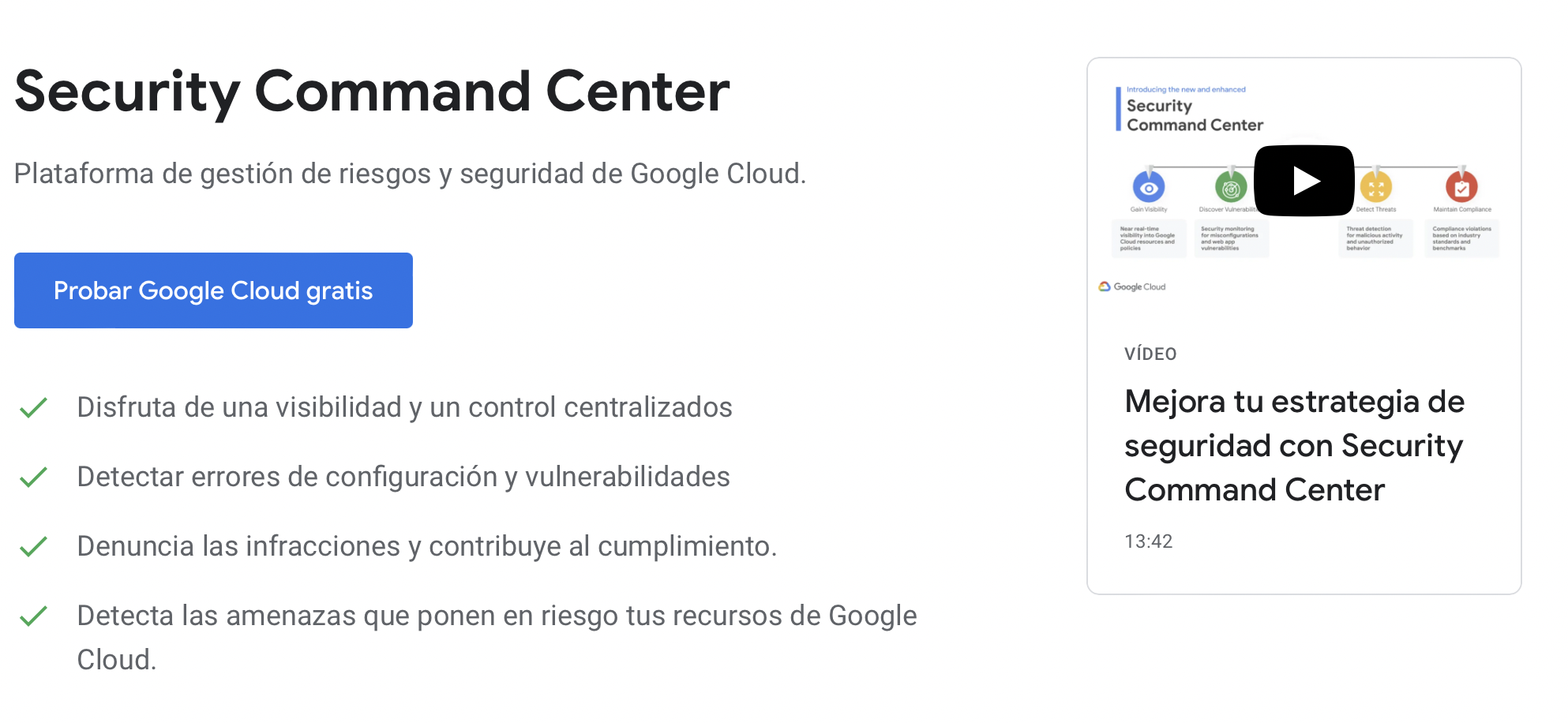 Centro de Comando de Seguridad. (foto: Google)