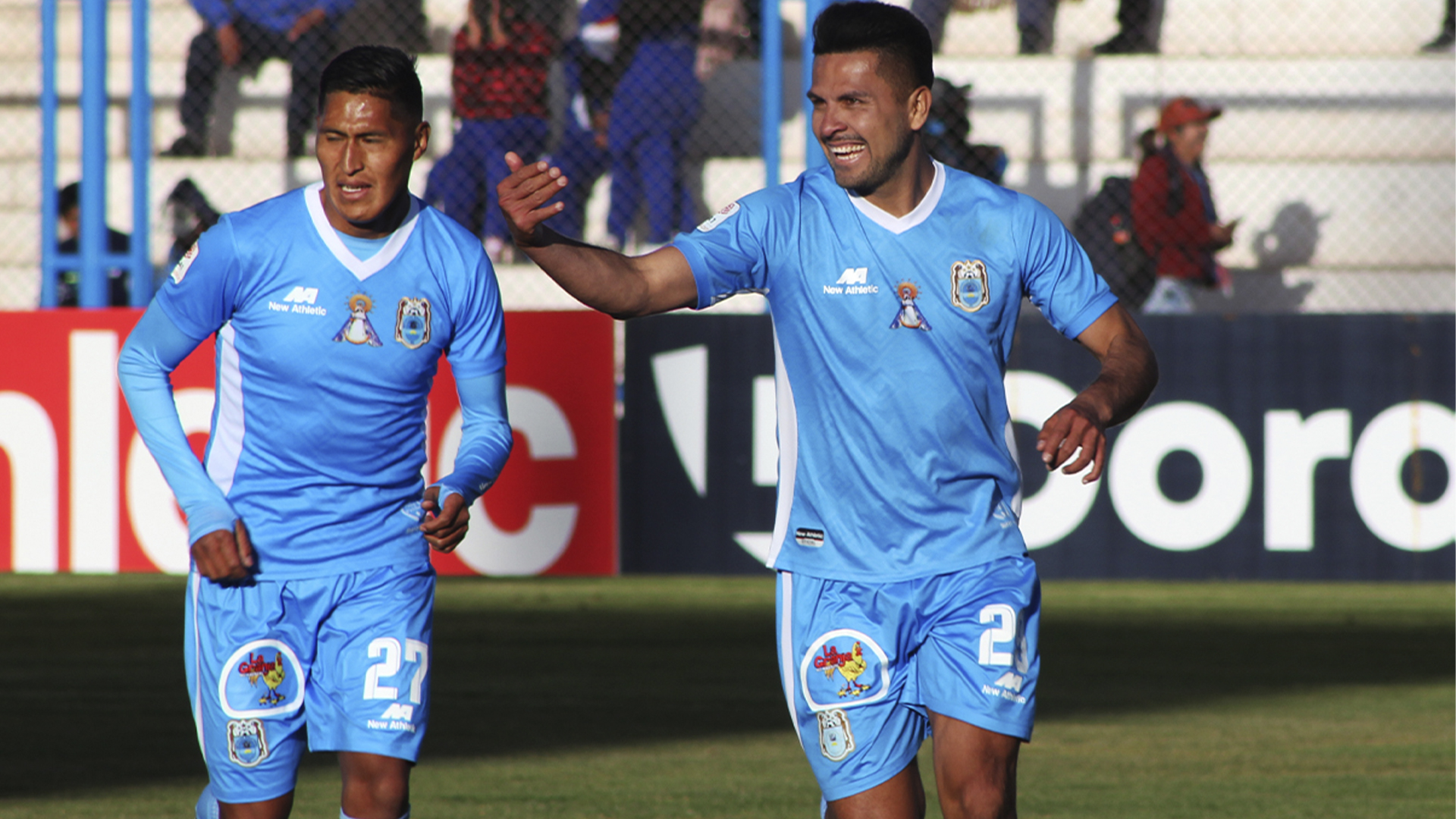 Janio Pósito ocupó el cuarto de lugar en la tabla de goleo de la Liga 1 2022. (Facebook Binacional)
