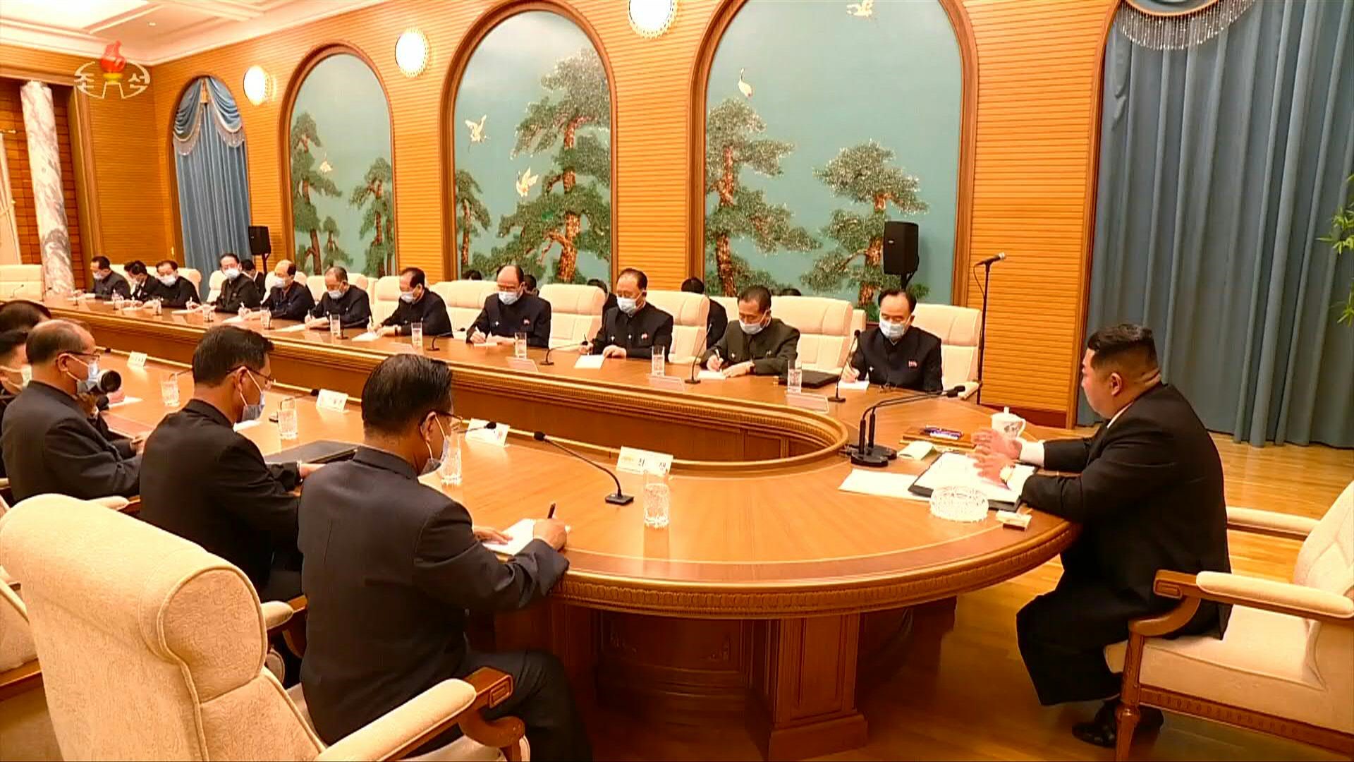 North Korea's politburo met on Friday to address the country's COVID outbreak.