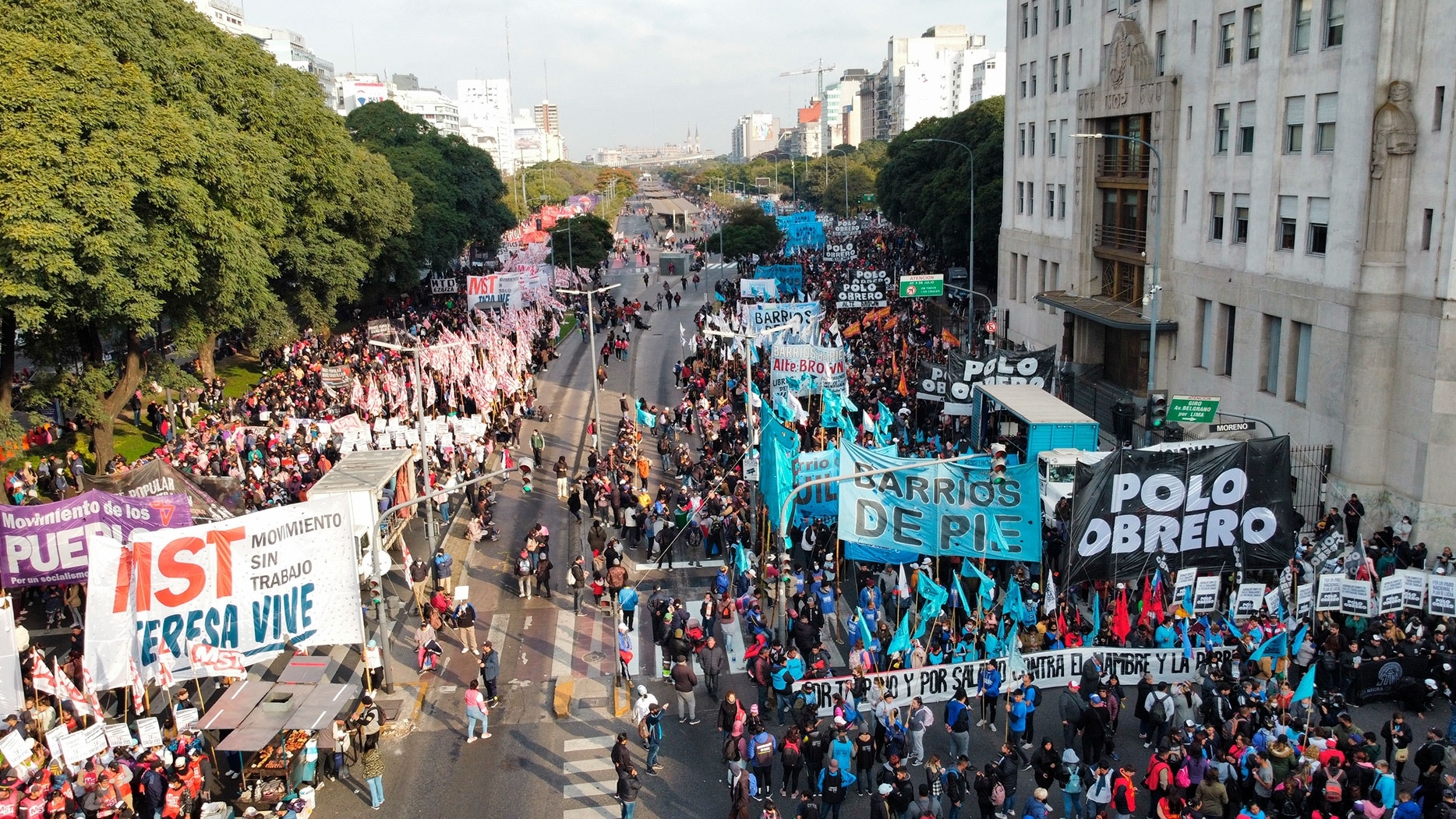 Eugenio Burzaco propone una ley antipiquete para evitar acampes y cortes de calles en la Ciudad de Buenos Aires Franco Fafasuli