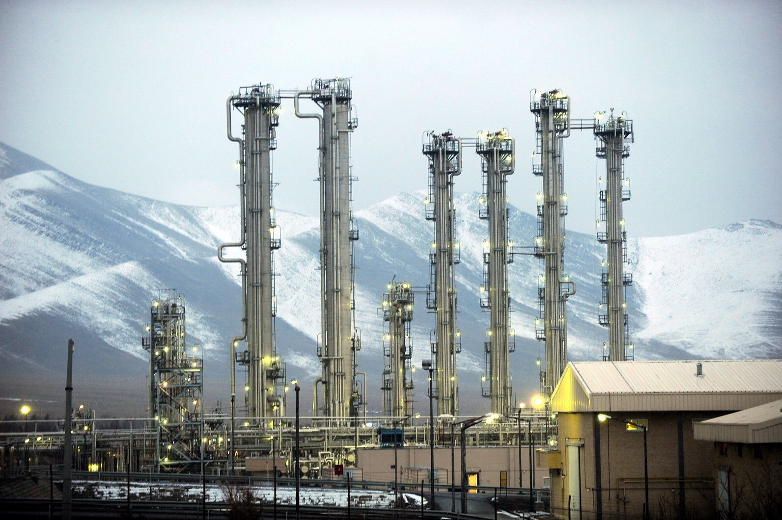 El reactor de agua pesada de la ciudad de Arak (Irán) (Foto: EFE/ Hamid Forutan)

