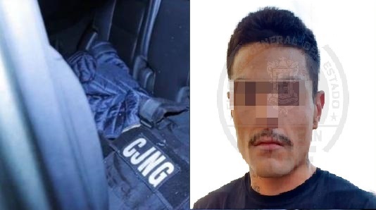 Antony "S" He was arrested south of Morelia (Photo: archive/Michoacán Prosecutor's Office)