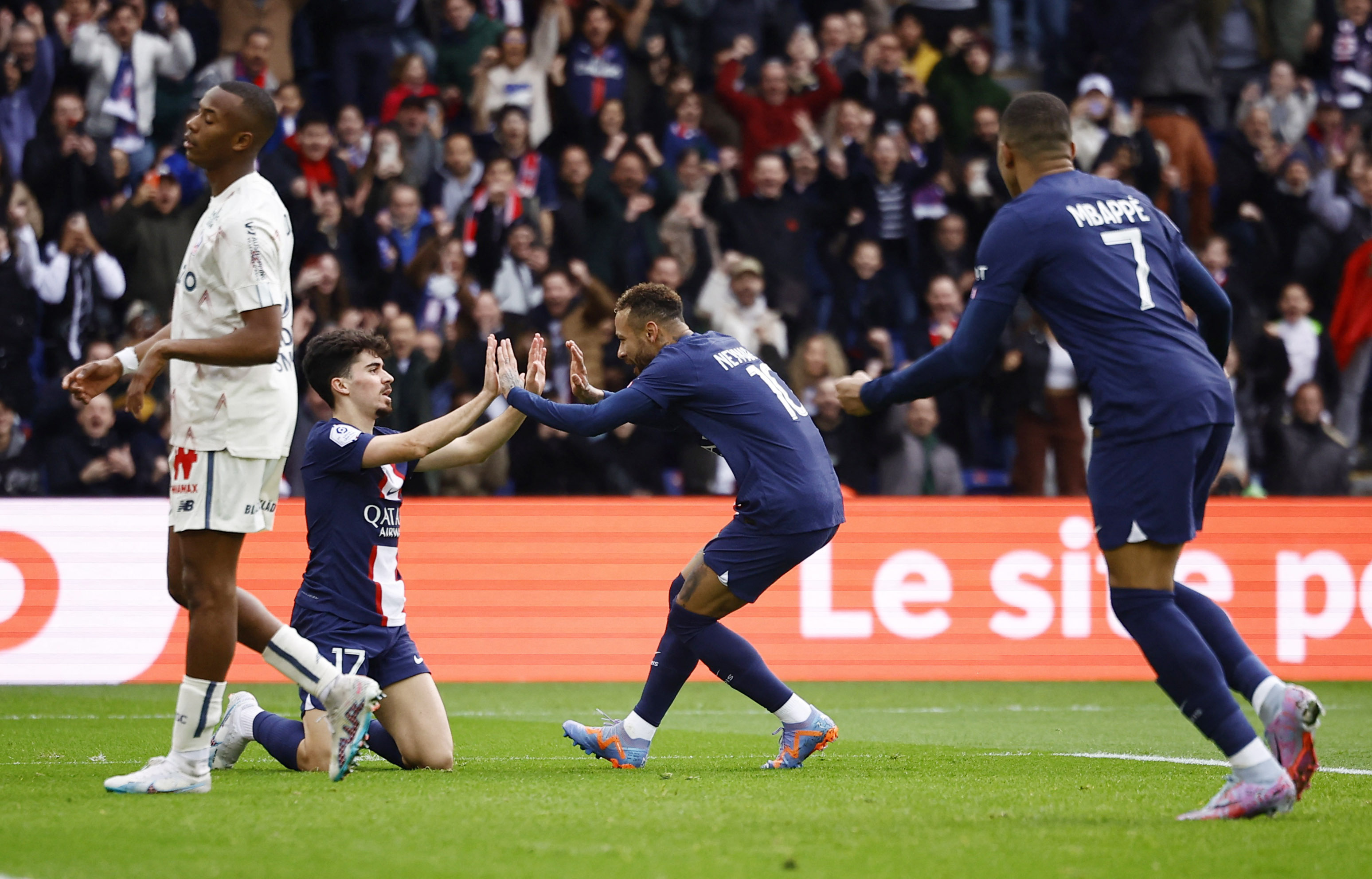 El PSG supera 2-1 al Lille (REUTERS/Sarah Meyssonnier)