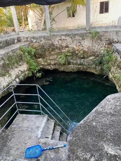 Familia quería construir una alberca y descubrió un cenote en el patio de  su casa - Infobae