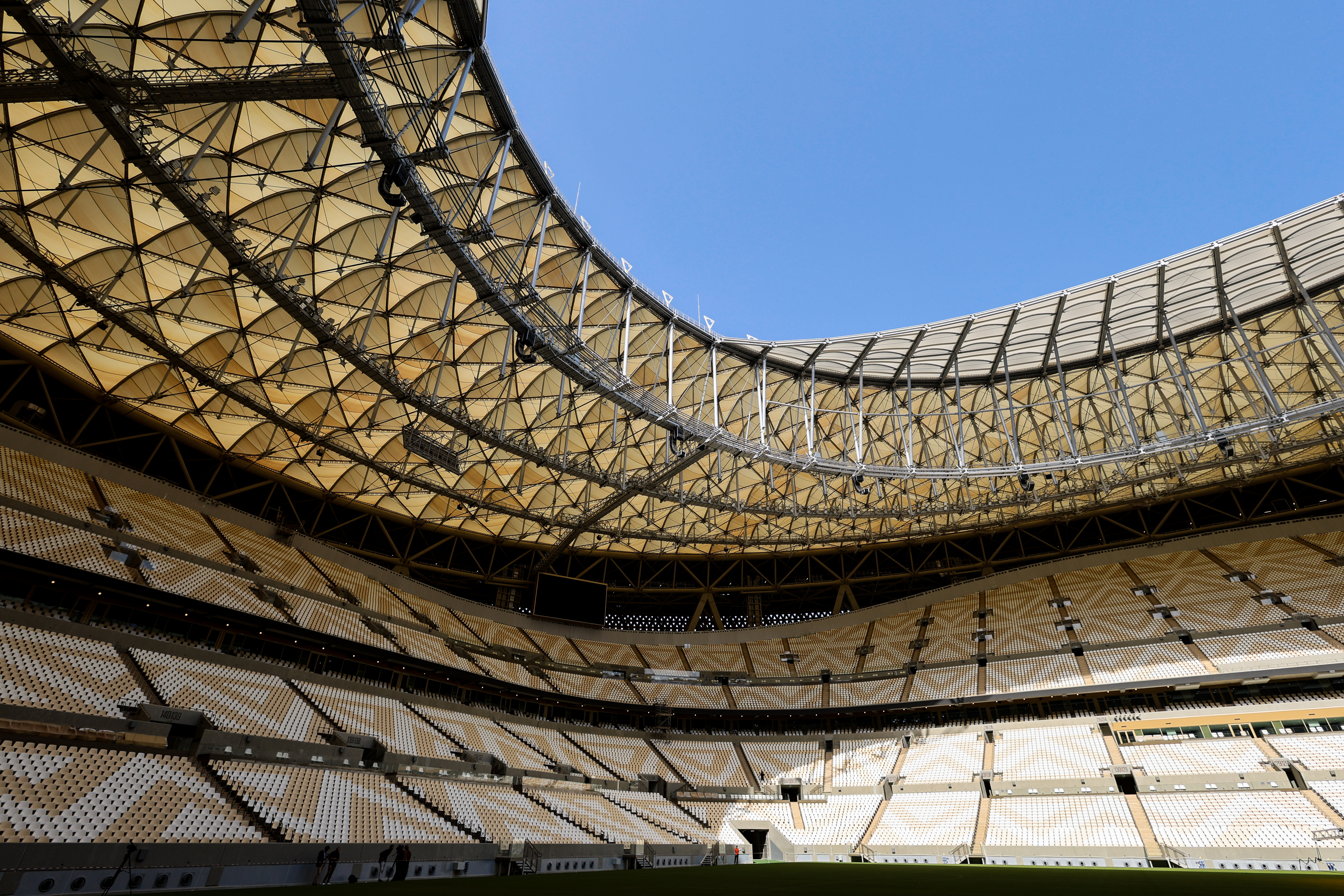 La Argentina enfrenta a Arabia Saudita el 22/11 y a México el 26/11 en el Lusail Stadium (Foto: Getty Images)