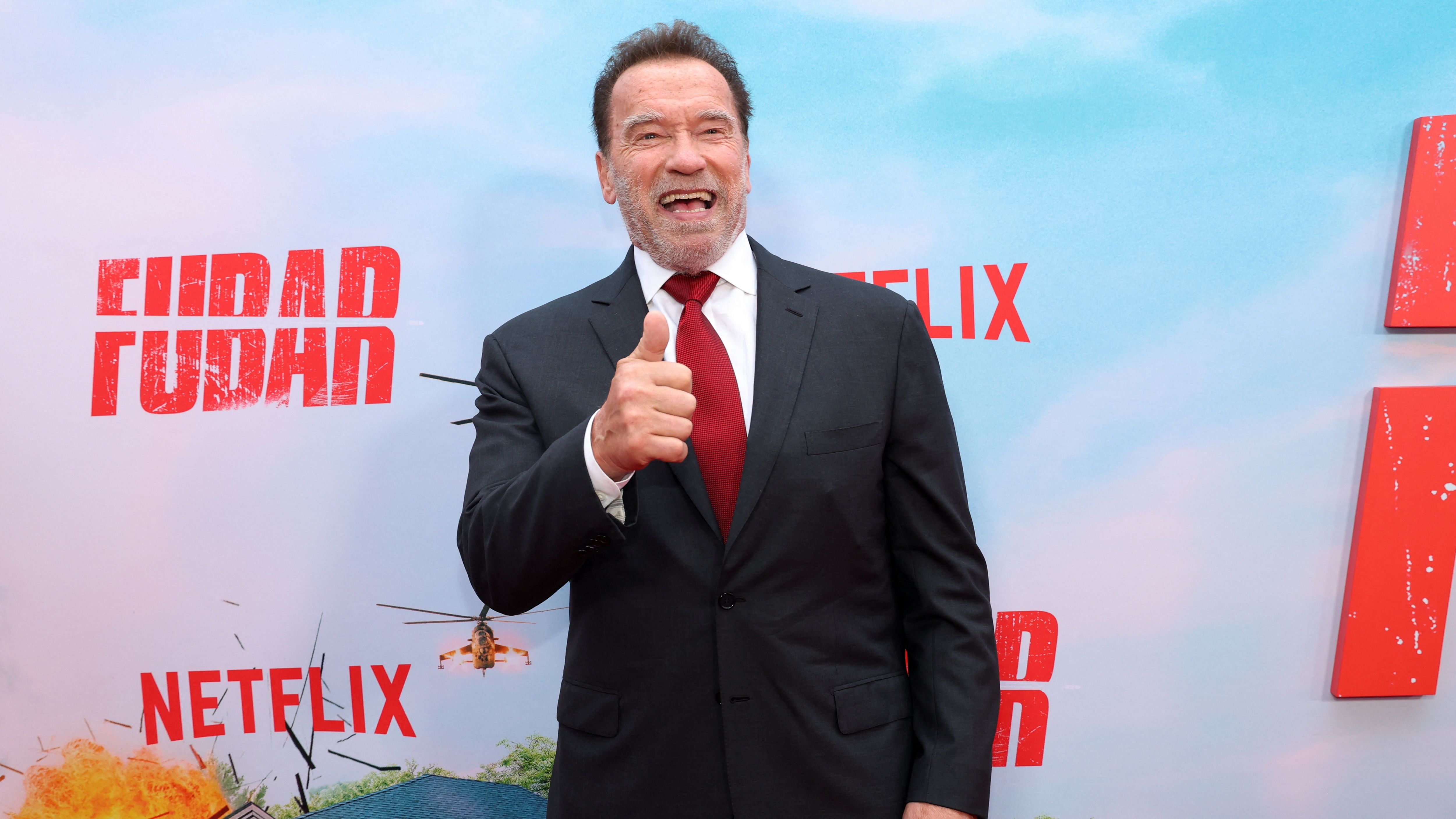 El actor Arnold Schwarzenegger agradeció al público colombiano por posicionar la serie Fubar (protagonizada por él) como la serie más vista en Colombia (Reuters)