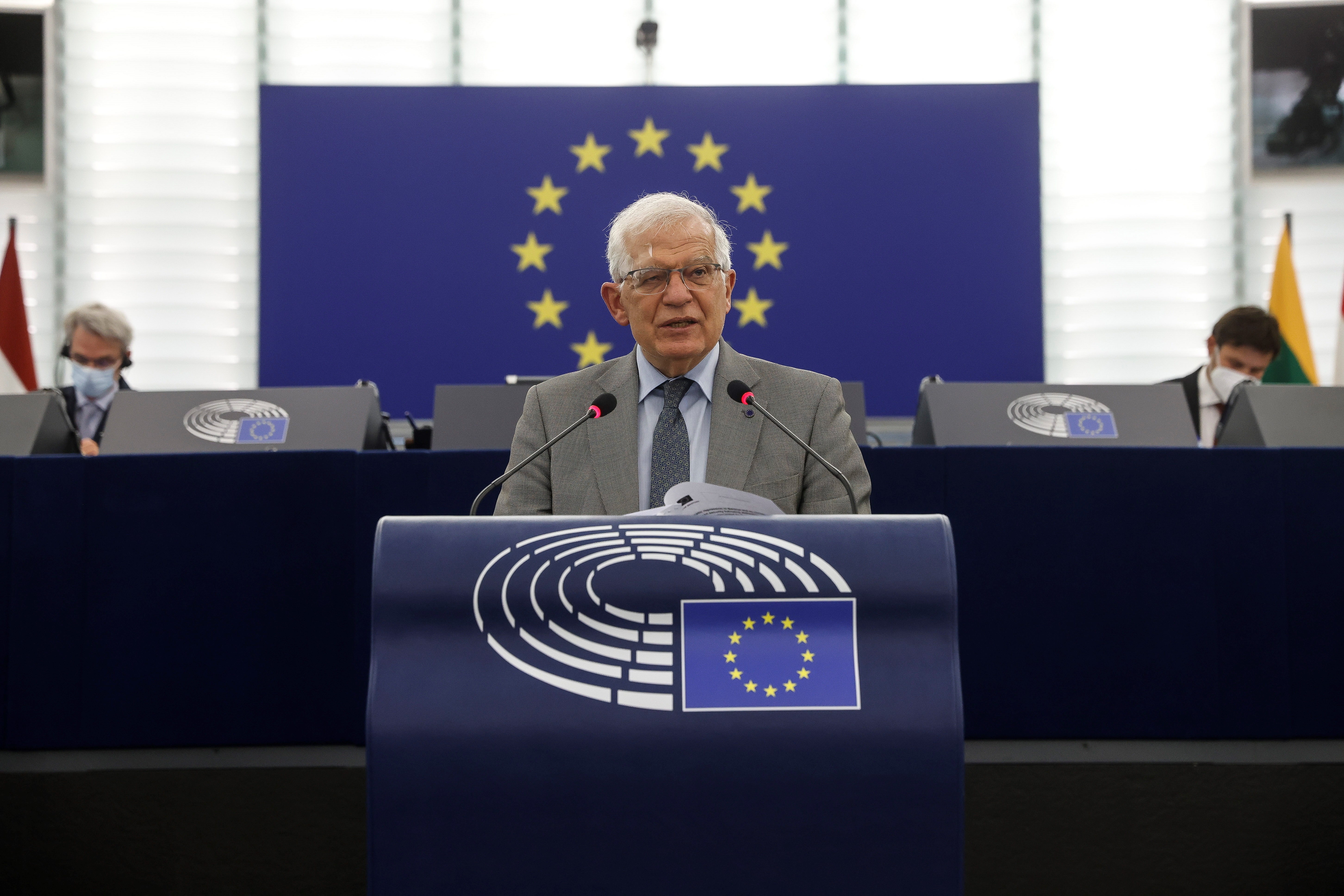 Josep Borrell, jefe de la diplomacia europea (Foto: EFE)
