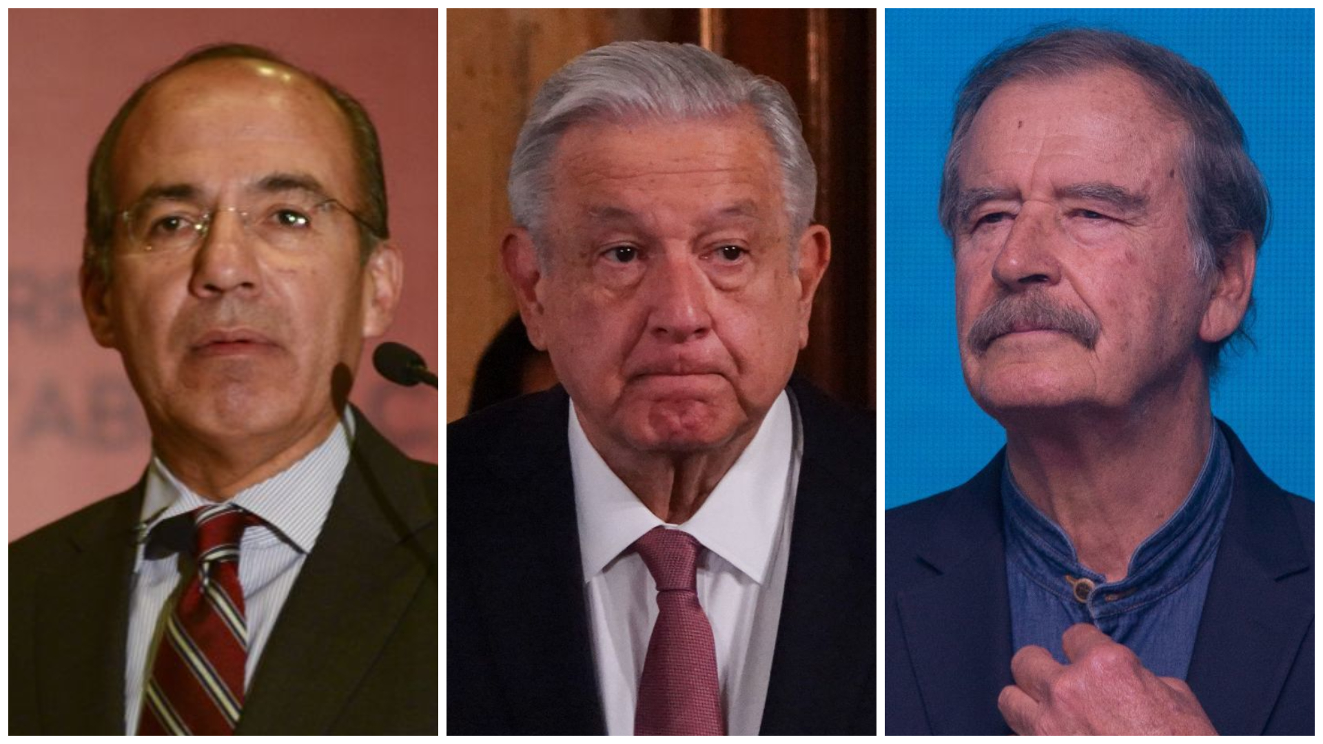 Felipe Calderón, Vicente Fox y más arremetieron contra AMLO por la venta del Avión Presidencial