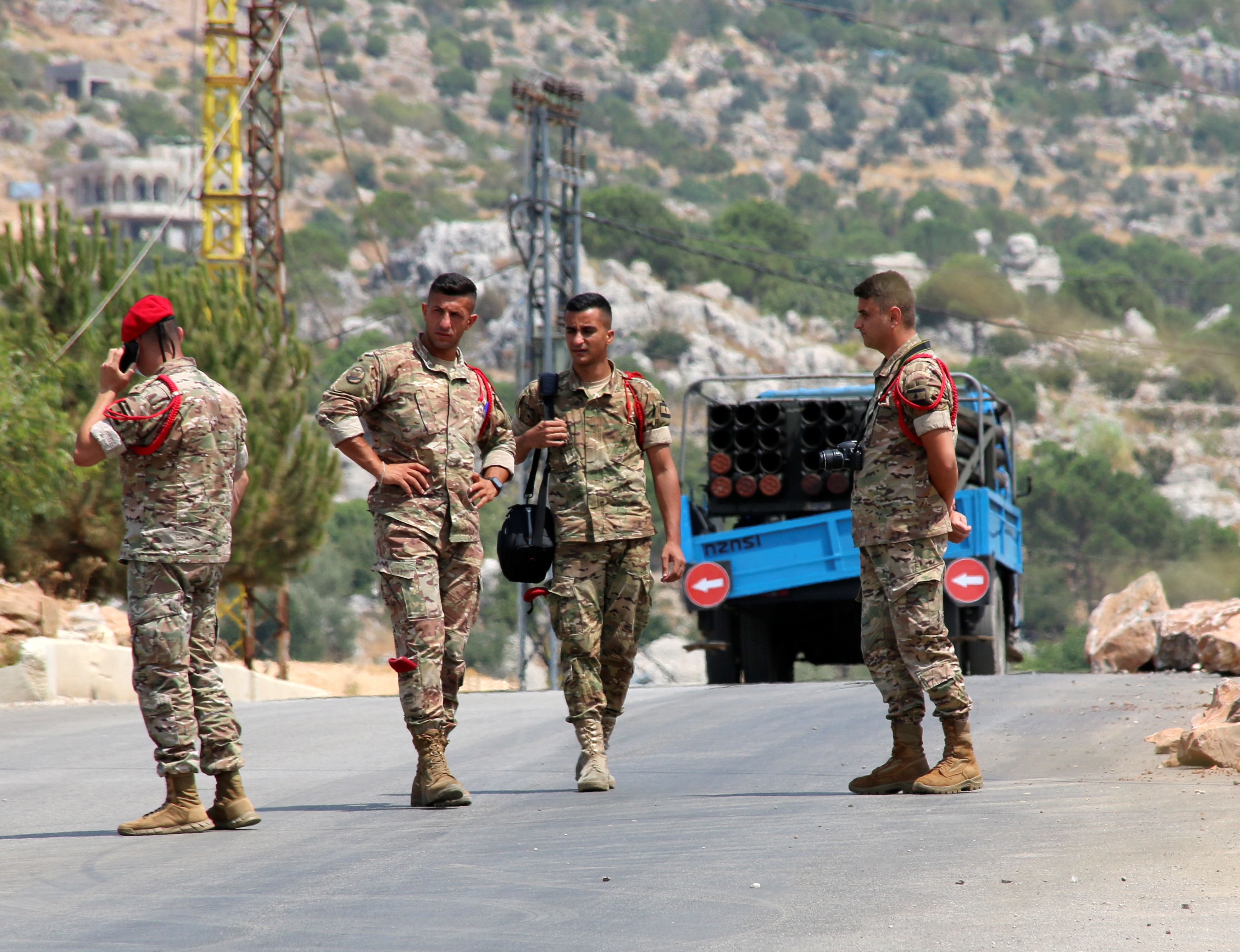 Miembros del ejército libanés (Reuters)