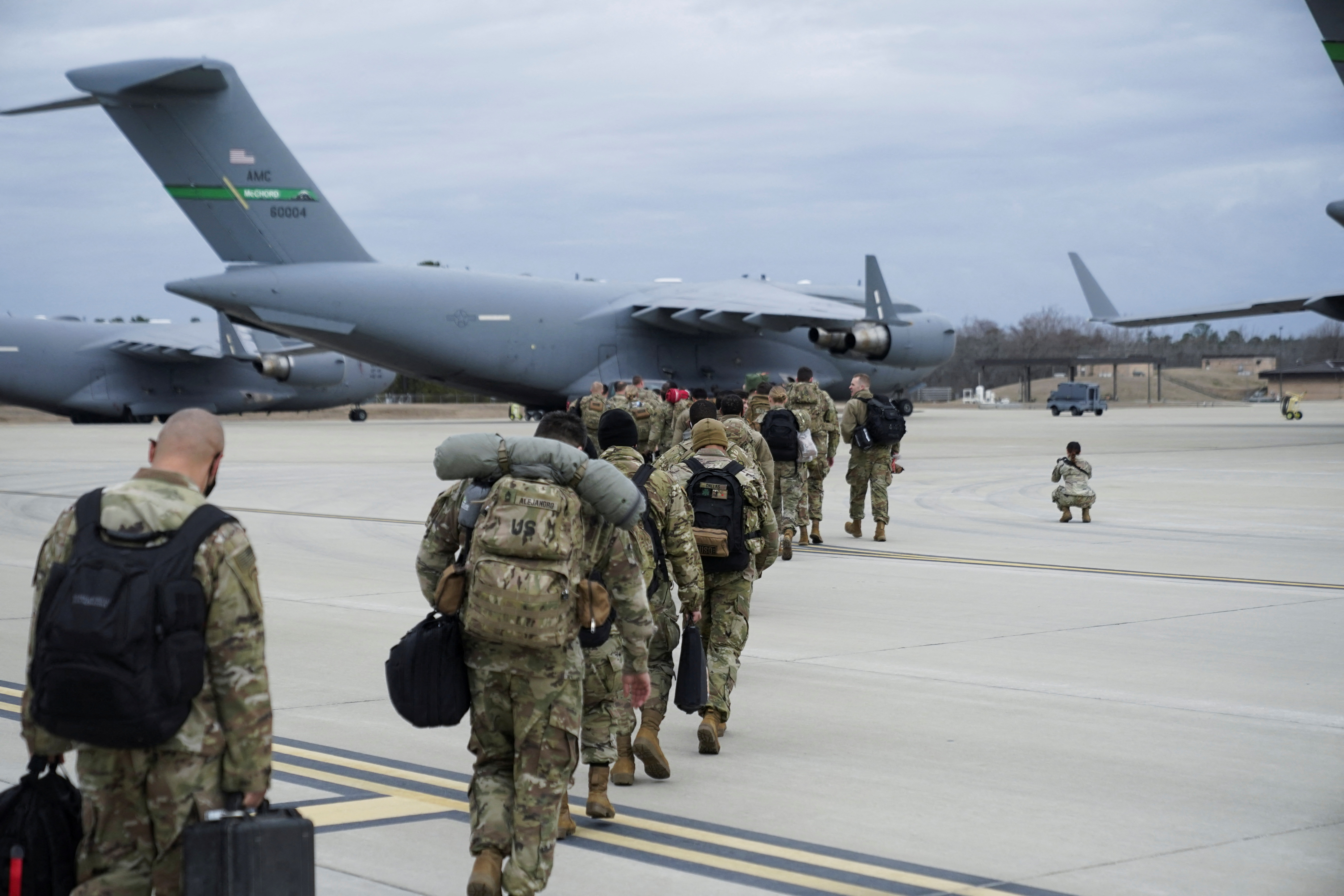 Soldados estadounidenses son despachados al este de Europa (REUTERS/Bryan Woolston)